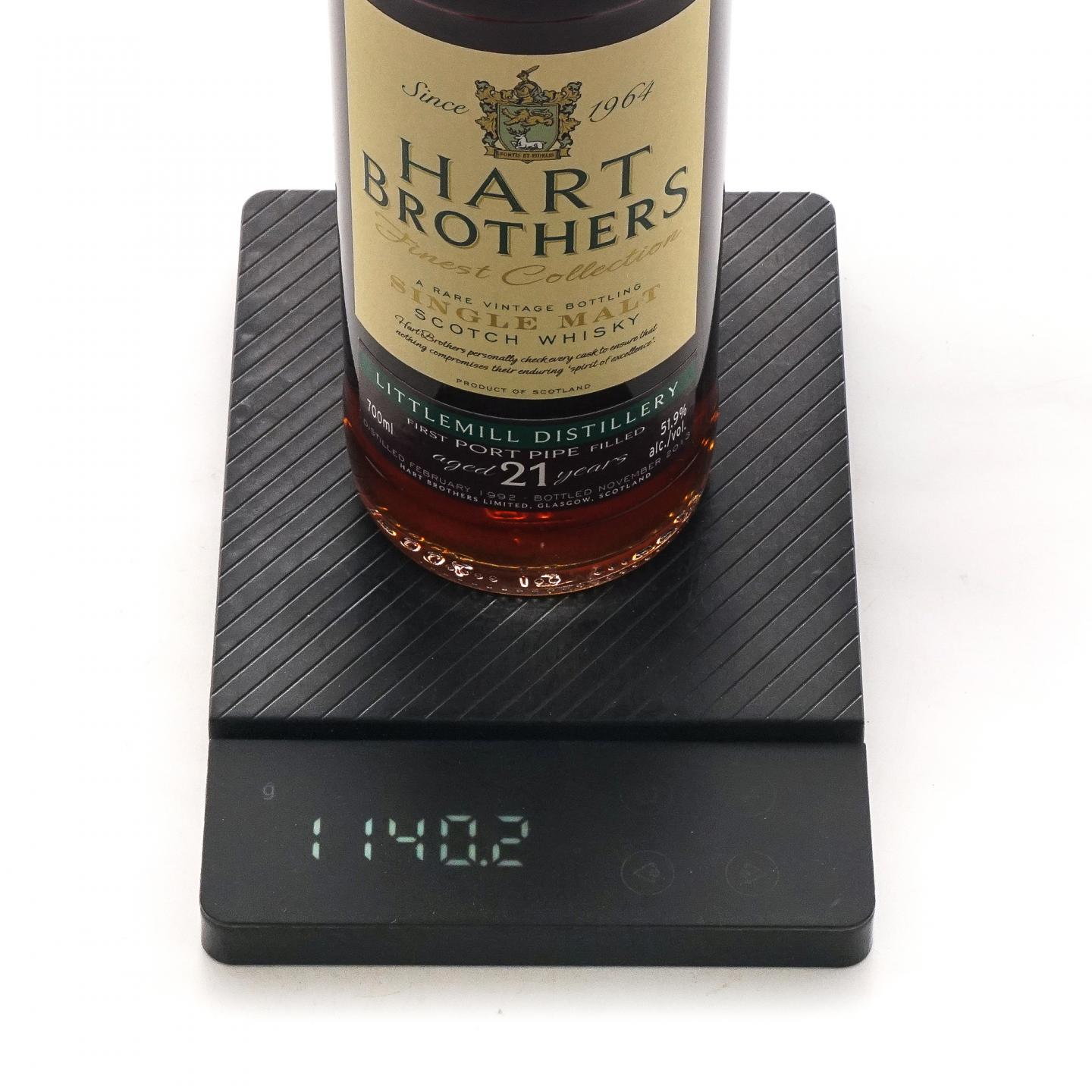 Littlemill 小磨坊 21年 1992-2013 Hart Brothers 51.9%Vol.