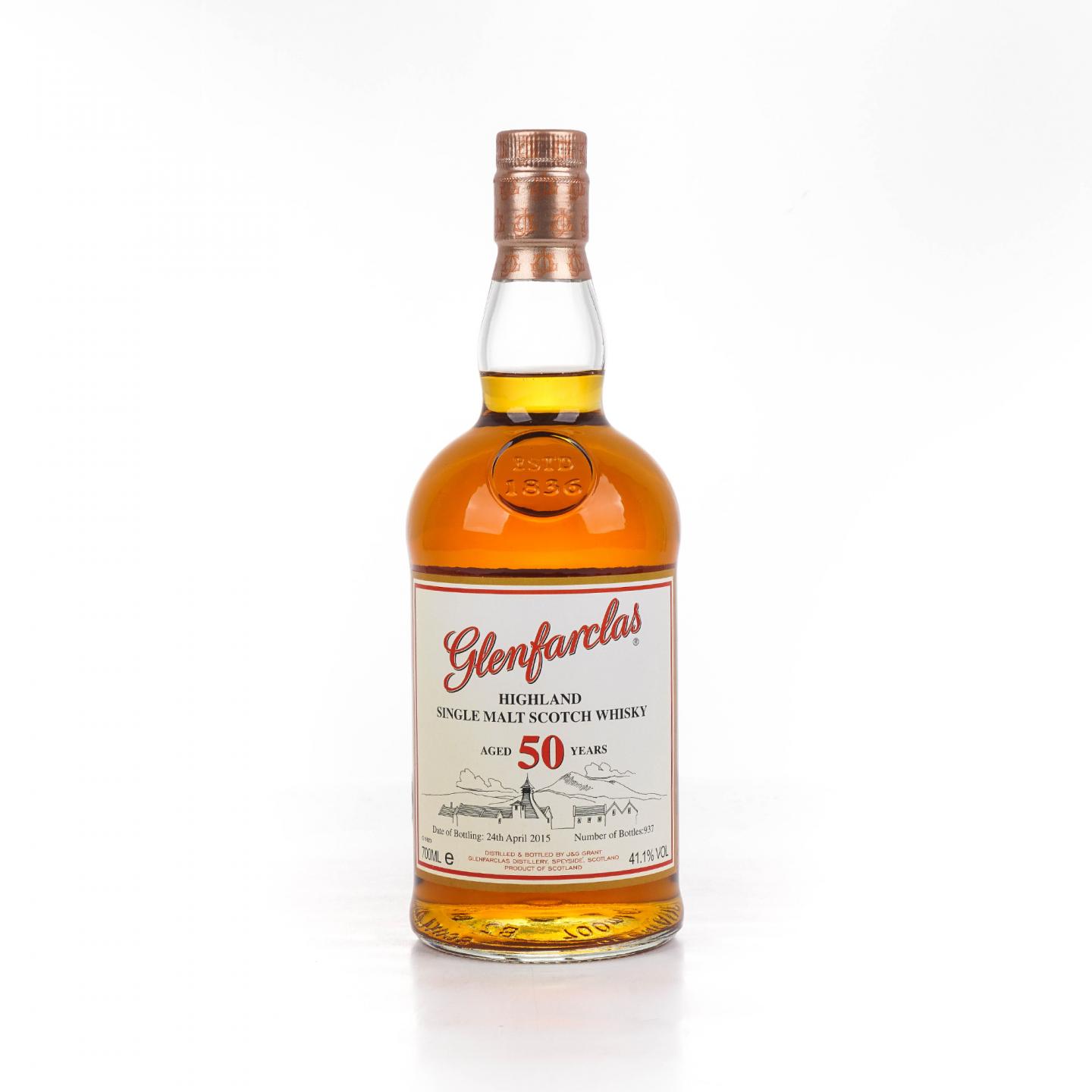 Glenfarclas 格兰花格 50年 2015 礼盒 700ml