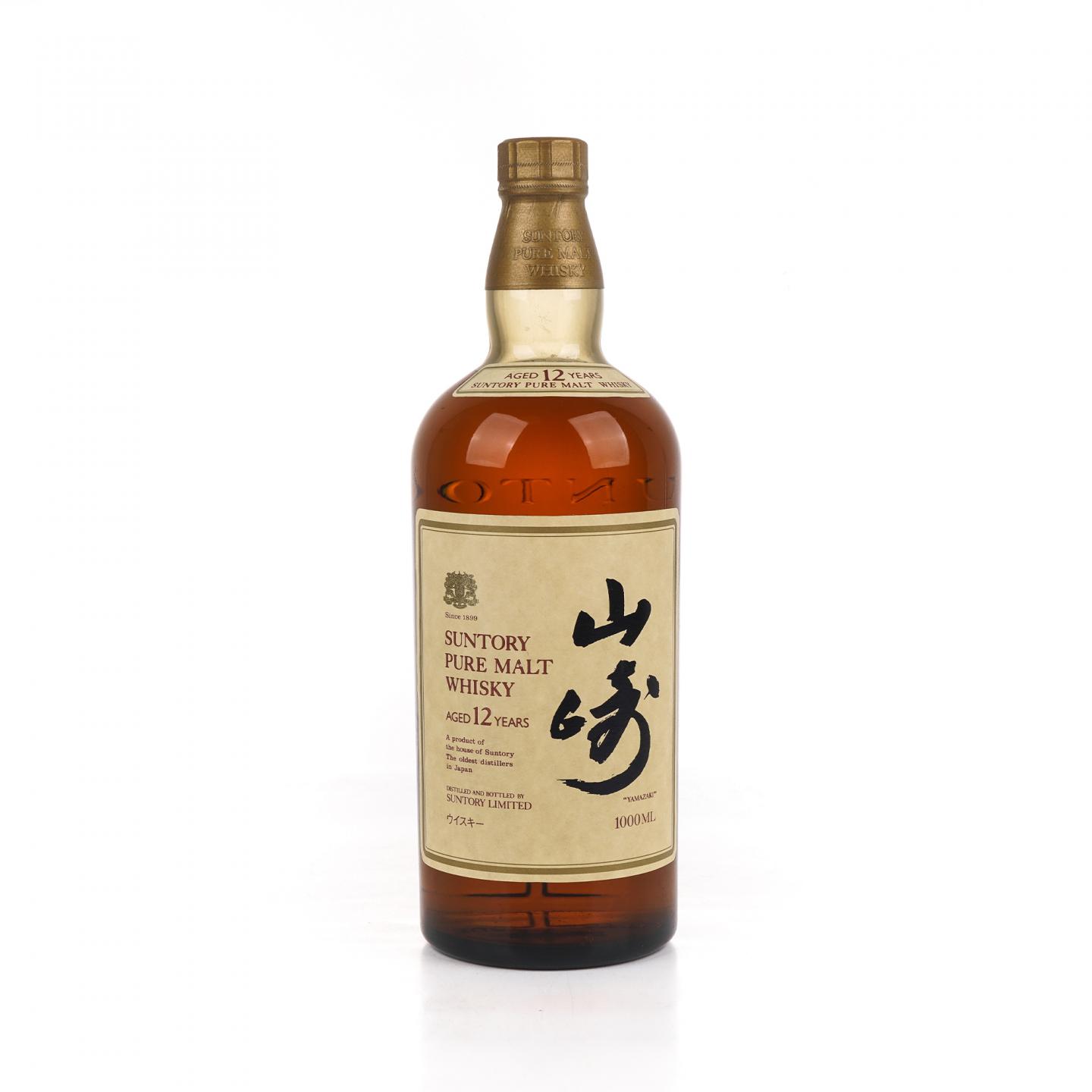 山崎 12年 金狮标 Pure Malt 1000ml