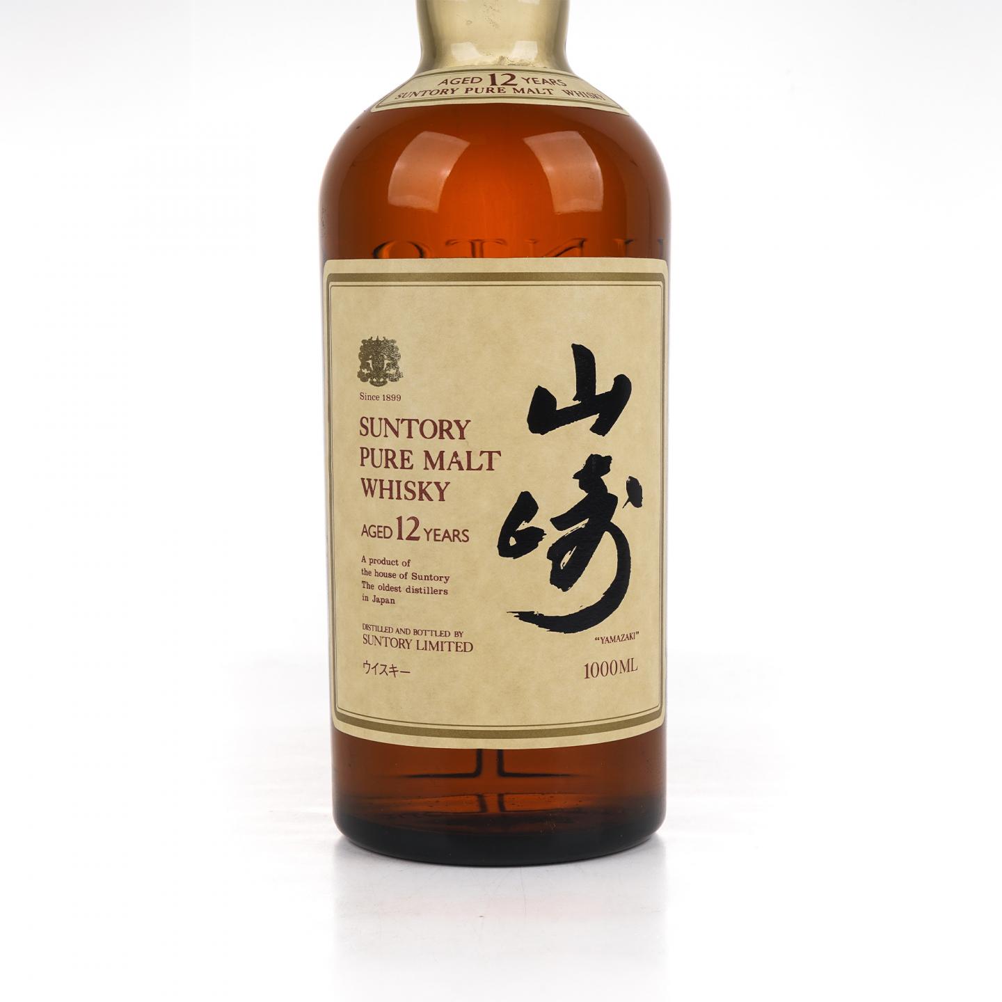山崎 12年 金狮标 Pure Malt 1000ml