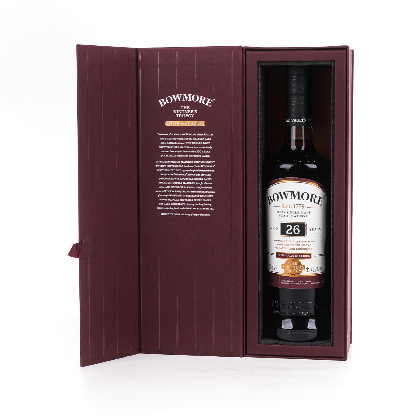 Bowmore 波摩 26年 2017 酒庄三部曲系列之二 48.7%Vol.