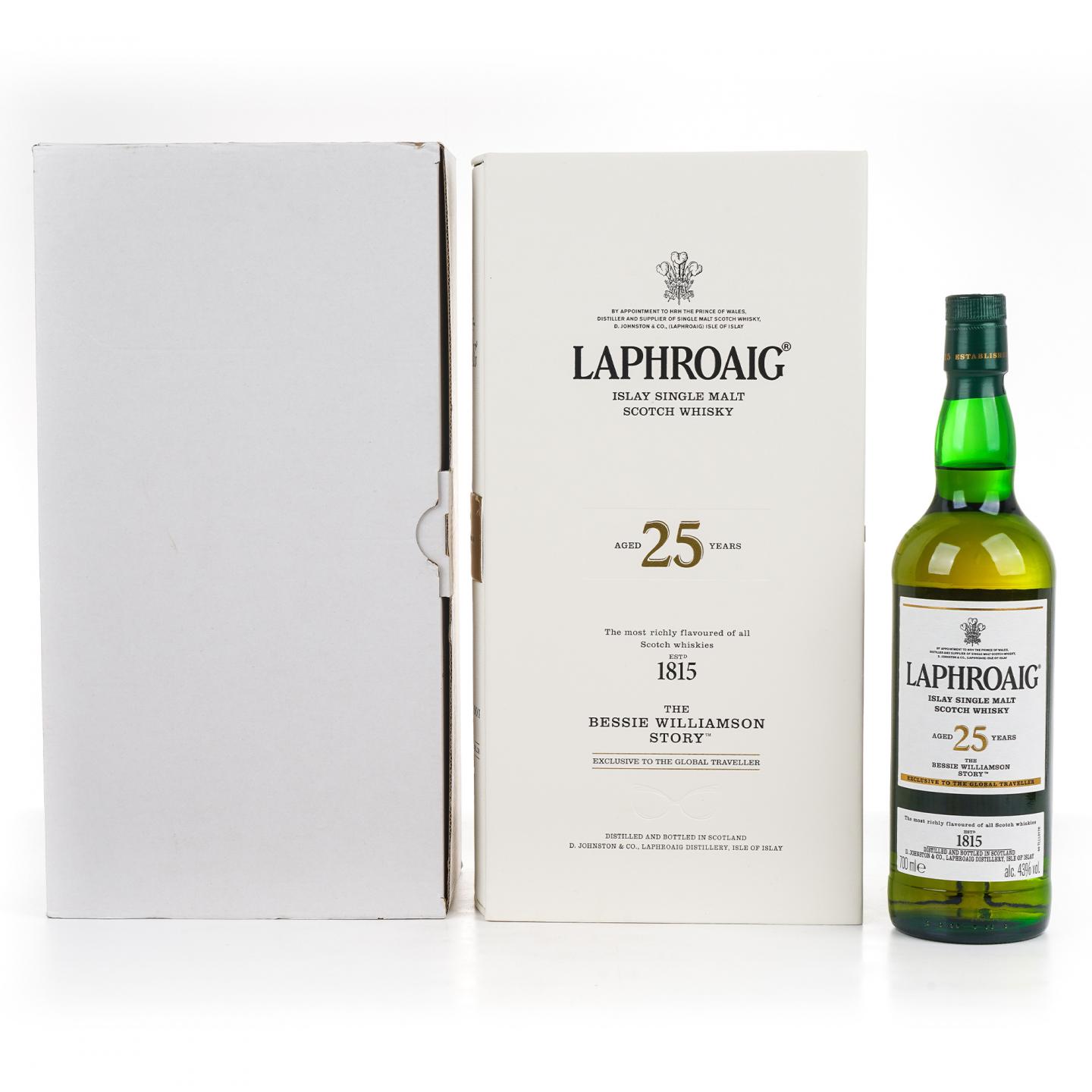 Laphroaig 拉弗格 25年 The Bessie Williamson Story 礼盒