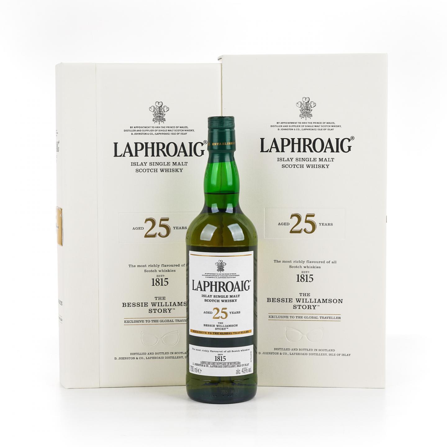 Laphroaig 拉弗格 25年 The Bessie Williamson Story 礼盒