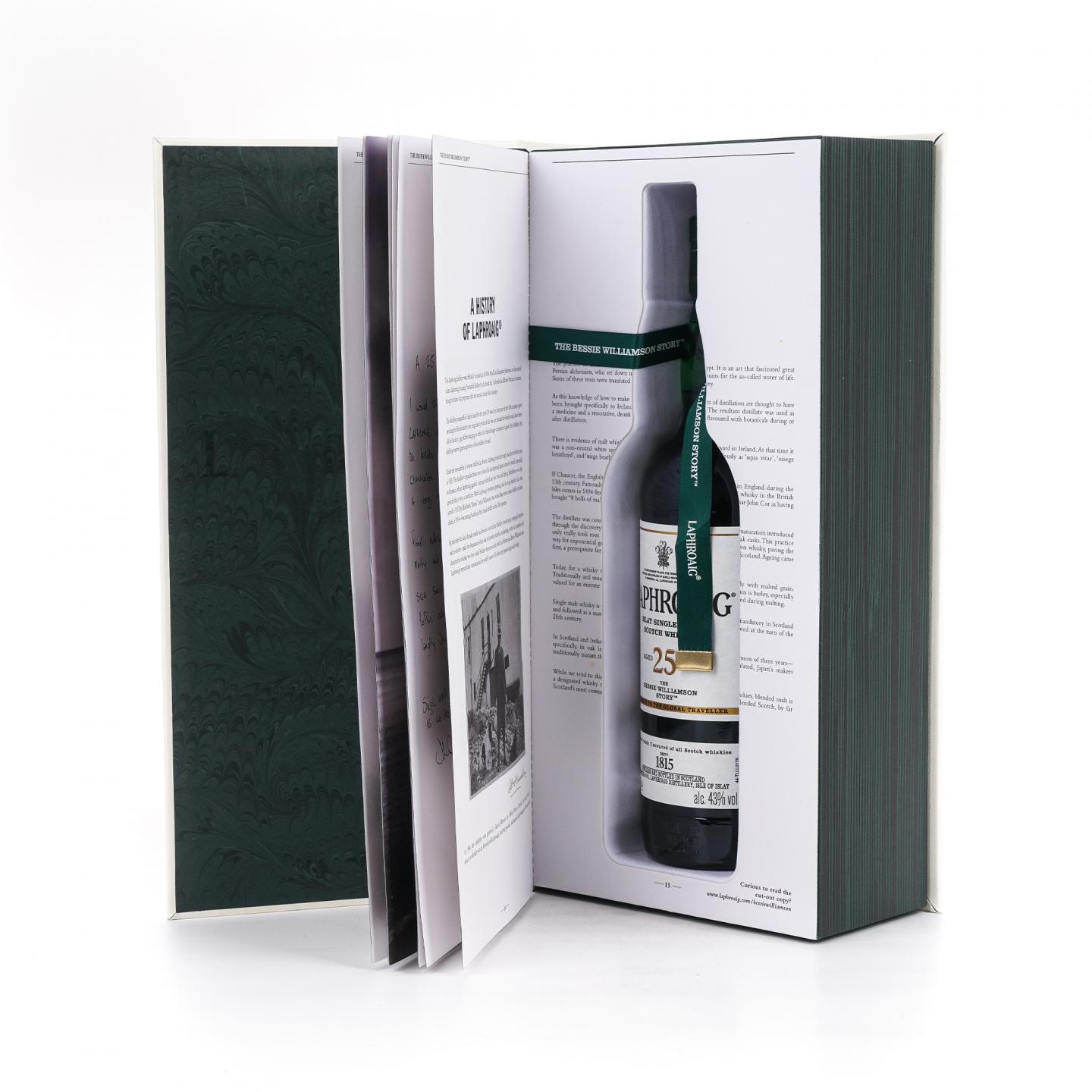 Laphroaig 拉弗格 25年 The Bessie Williamson Story 礼盒