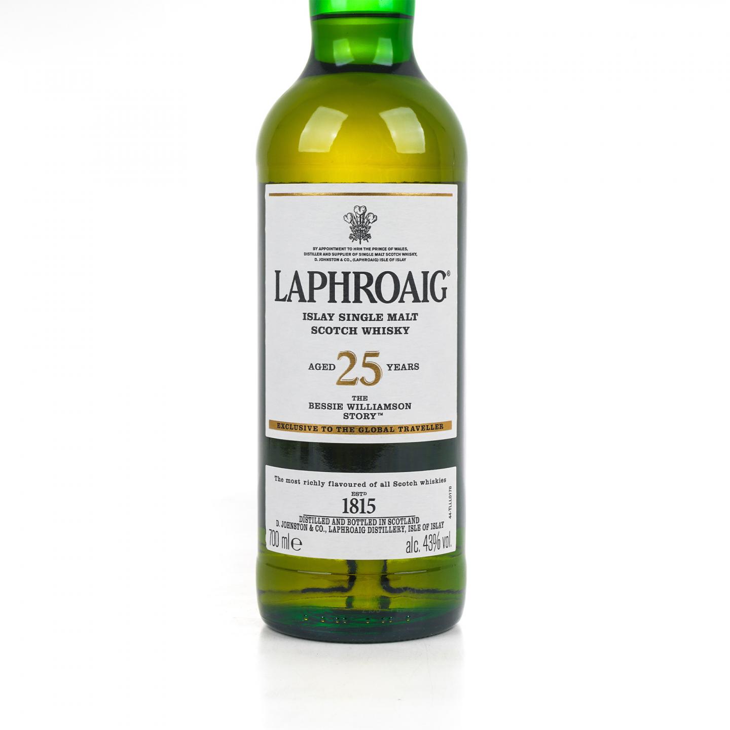 Laphroaig 拉弗格 25年 The Bessie Williamson Story 礼盒