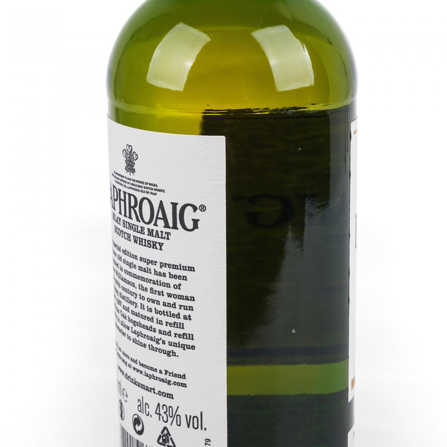 Laphroaig 拉弗格 25年 The Bessie Williamson Story 礼盒