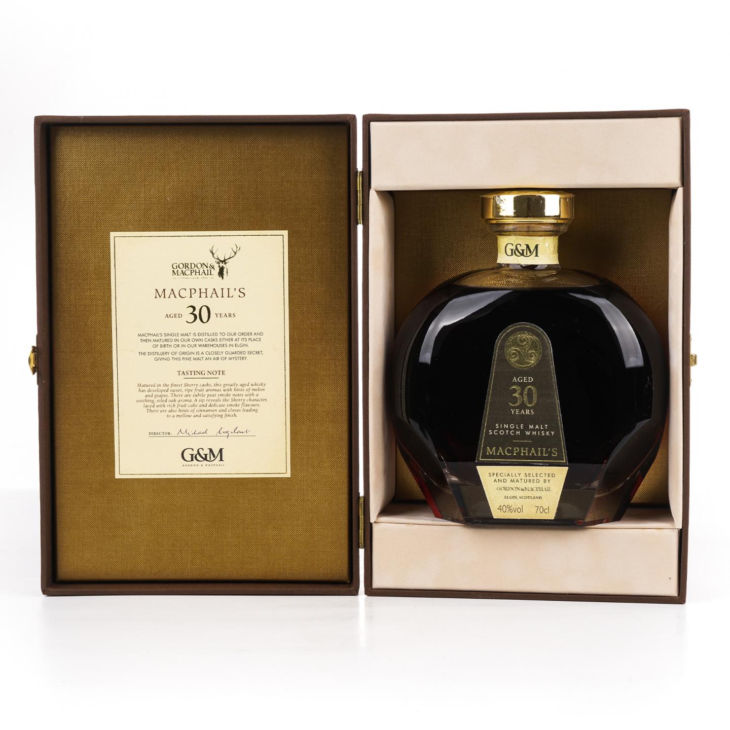 MacPhail's 30年 单一麦芽威士忌 GM 40%Vol.