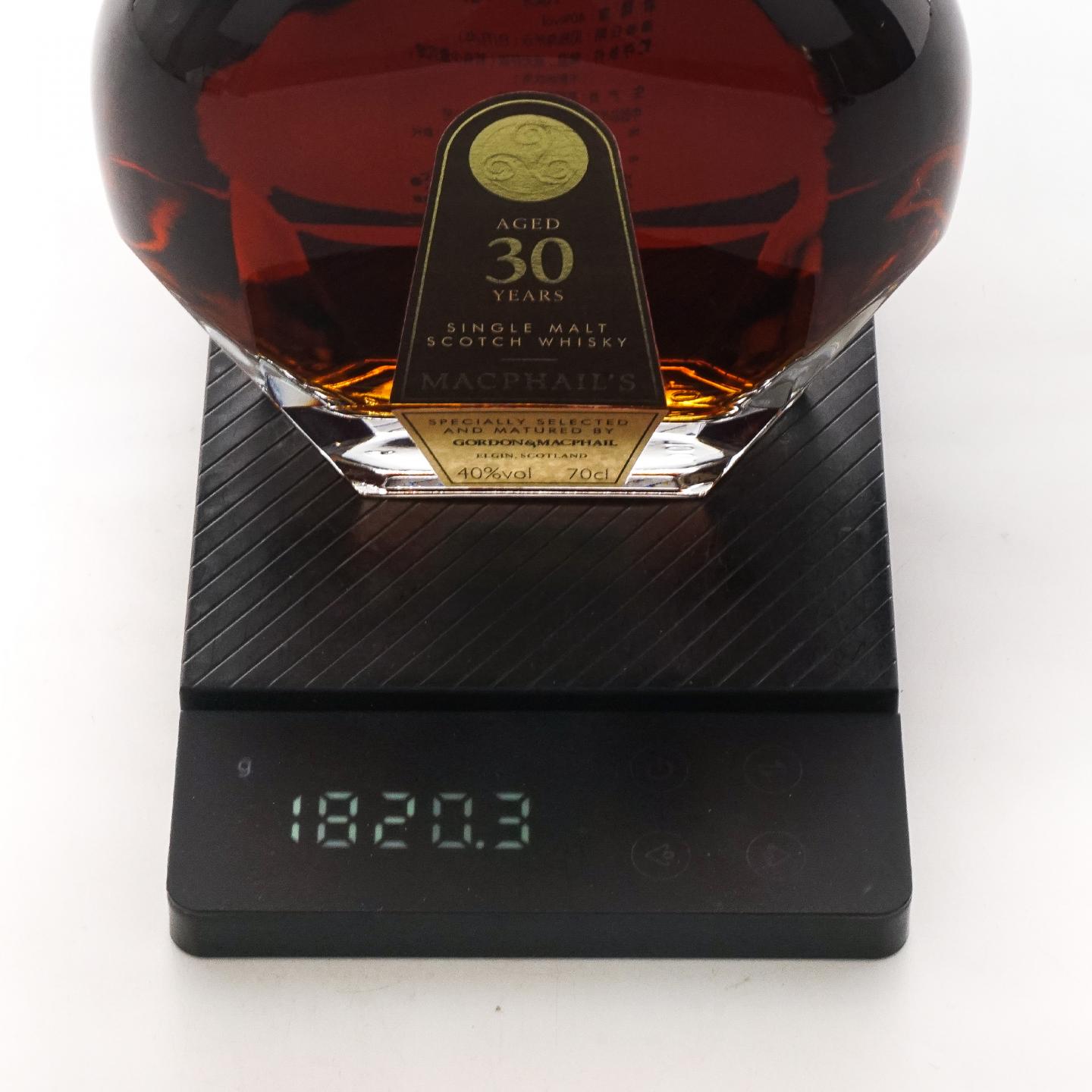 MacPhail's 30年 单一麦芽威士忌 GM 40%Vol.