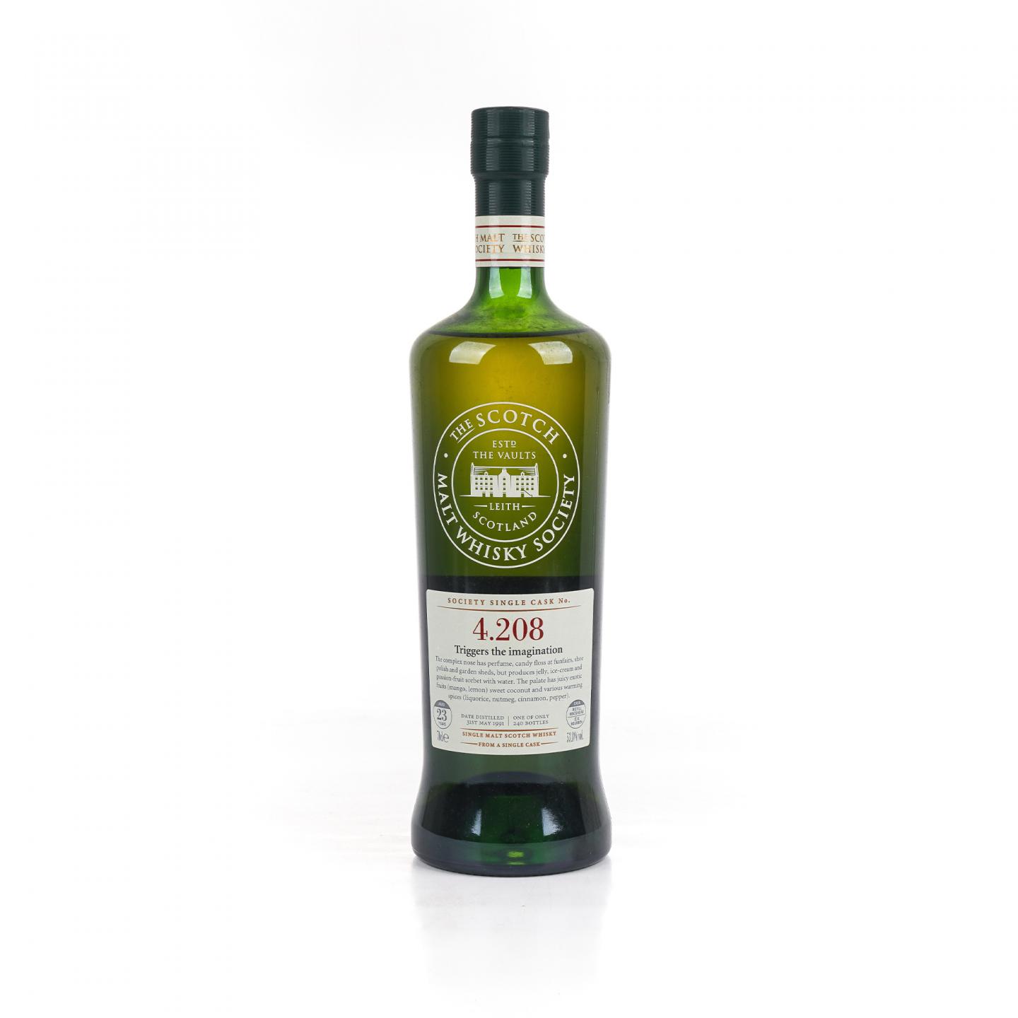 SMWS 4.208 高原骑士 23年 1991 单桶