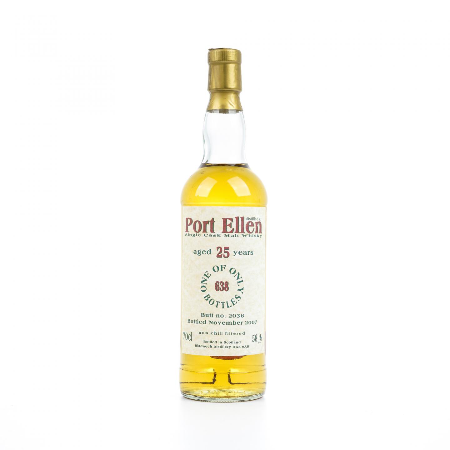 Port Ellen 波特艾伦 25年 2007 BF 单桶#2036