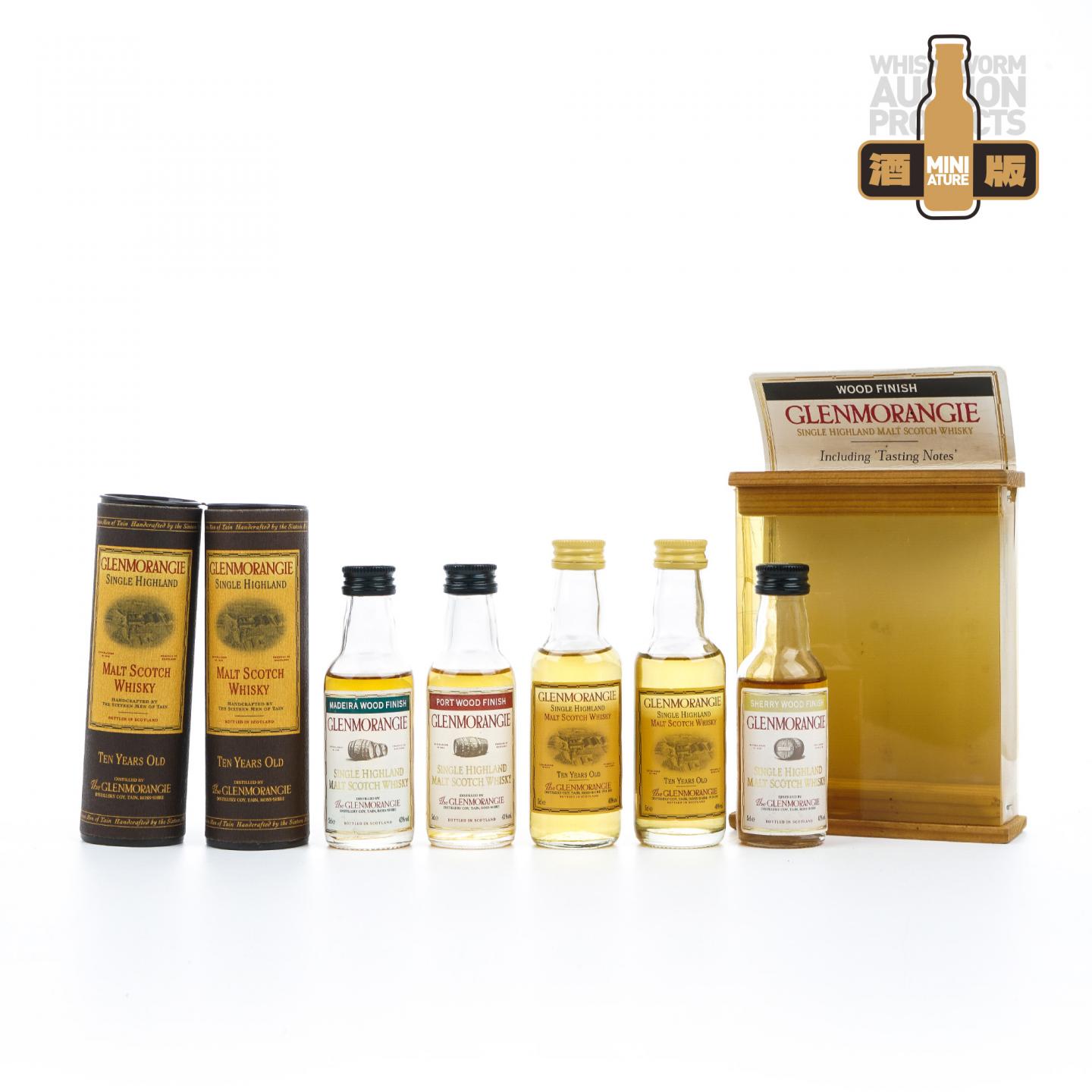 【酒版】Glenmorangie 格兰杰 马德拉桶/波特桶/雪莉桶后熟+10年 5瓶组