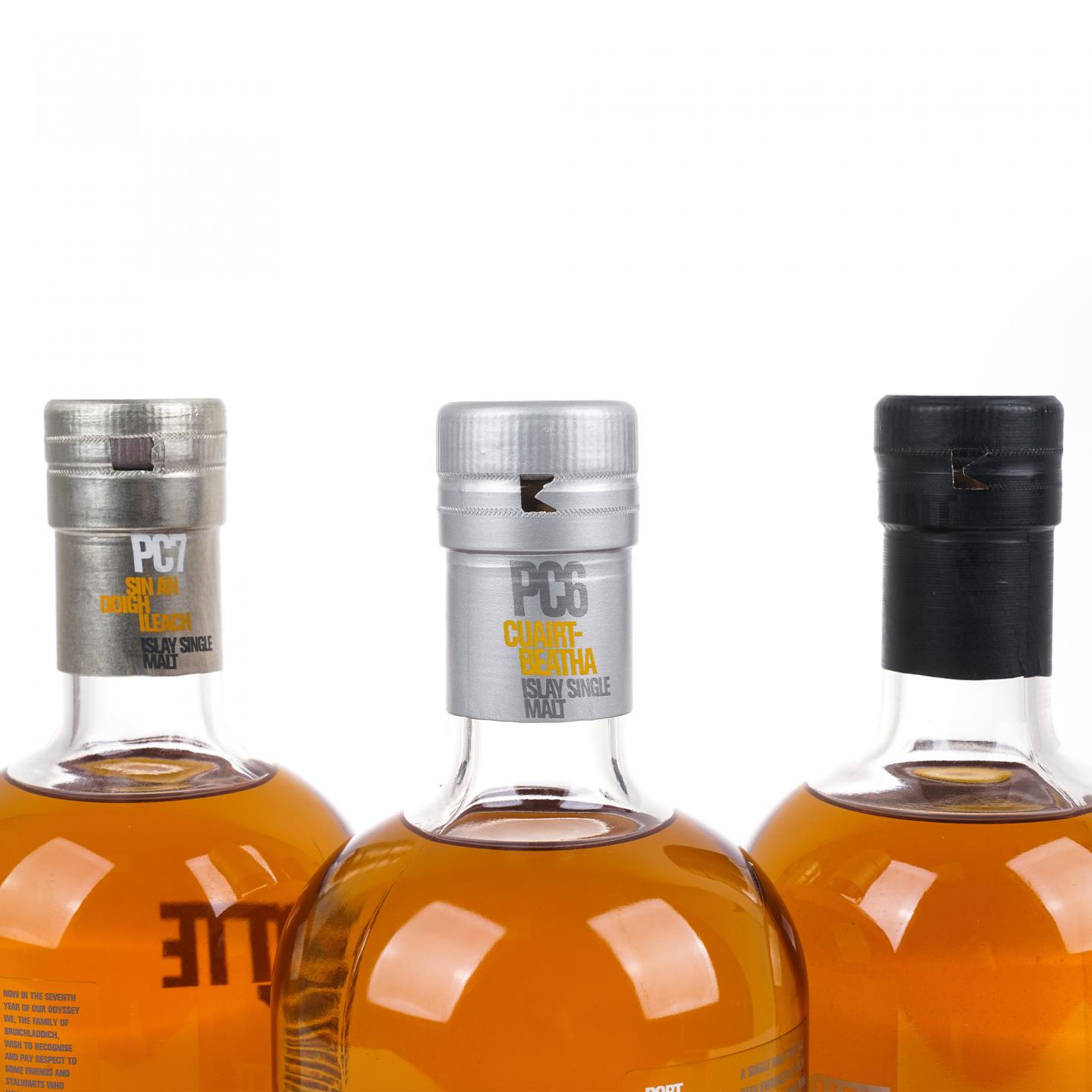 Bruichladdich 布赫拉迪 波夏系列 PC 5/6/7 3瓶组