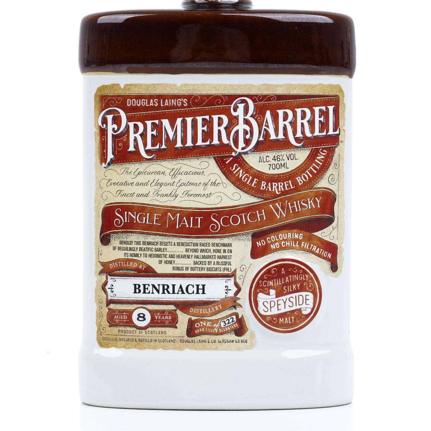 Benriach 本利亚克 8年 Premier Barrel DL 单桶