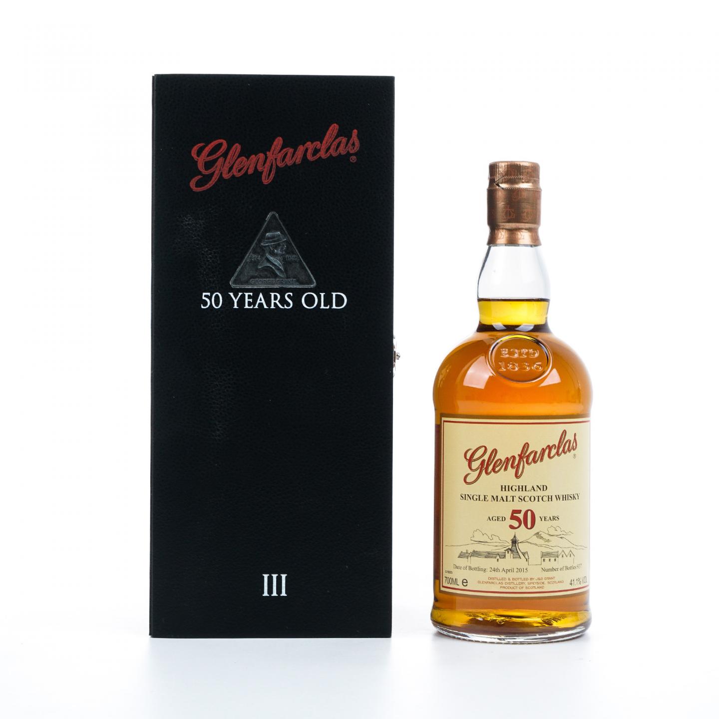 Glenfarclas 格兰花格 50年 2015 礼盒 700ML