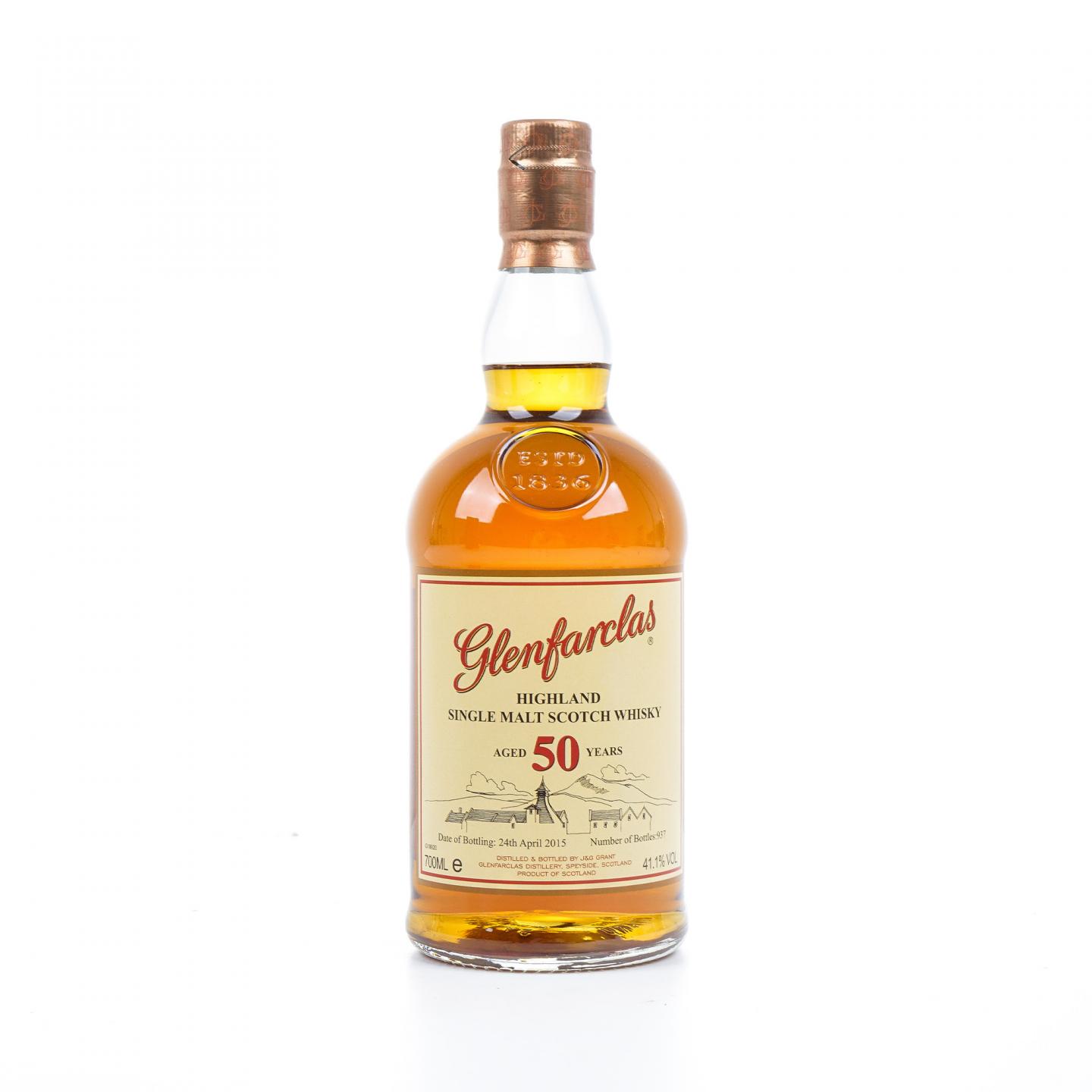 Glenfarclas 格兰花格 50年 2015 礼盒 700ML