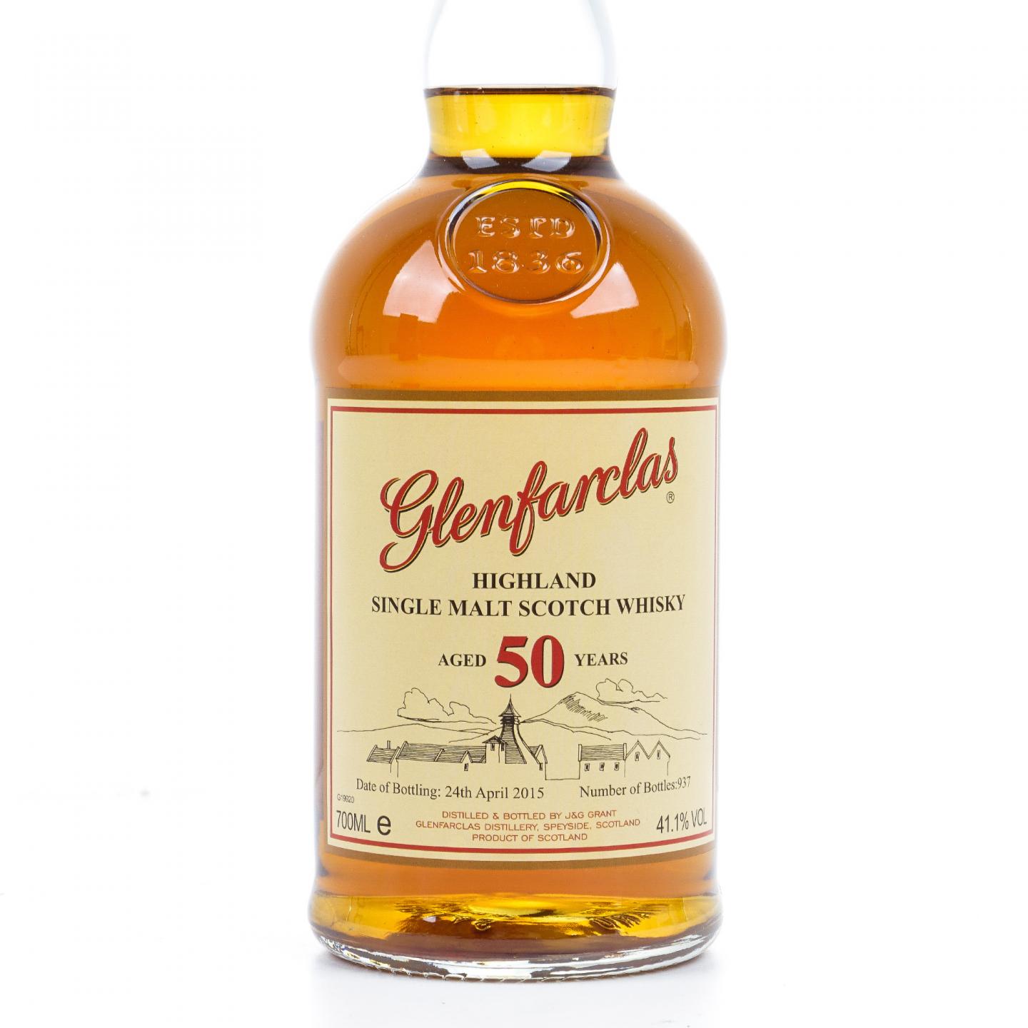 Glenfarclas 格兰花格 50年 2015 礼盒 700ML