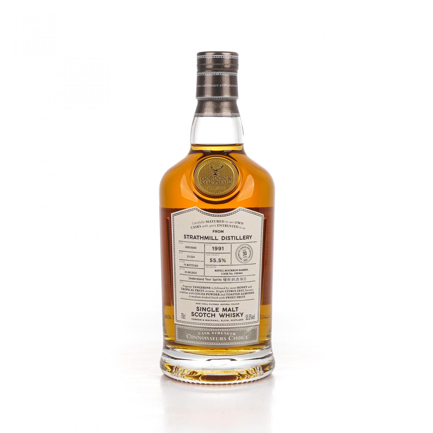 Strathmill 斯特拉斯米尔 30年 1991-2021 GM鉴赏家之选
