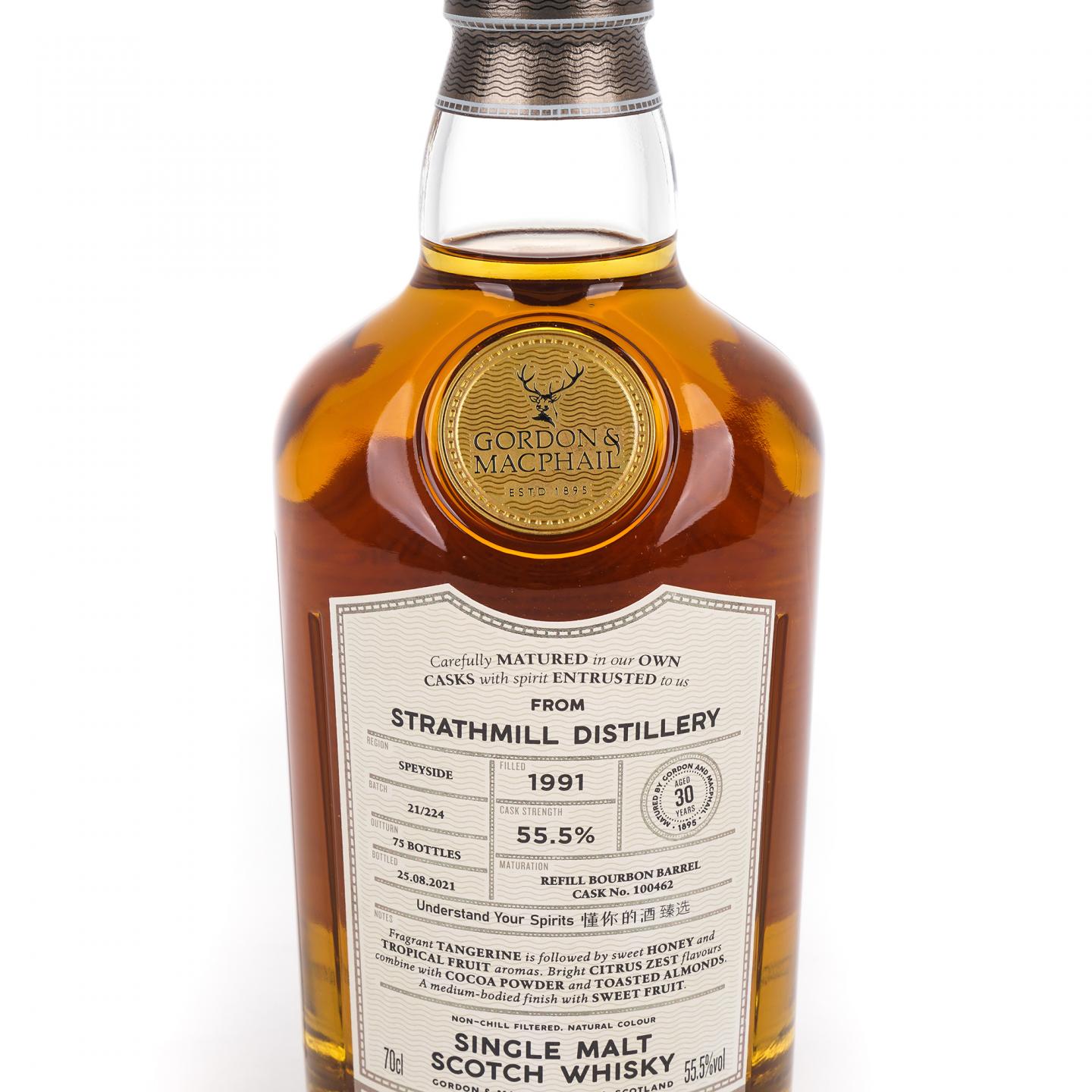 Strathmill 斯特拉斯米尔 30年 1991-2021 GM鉴赏家之选