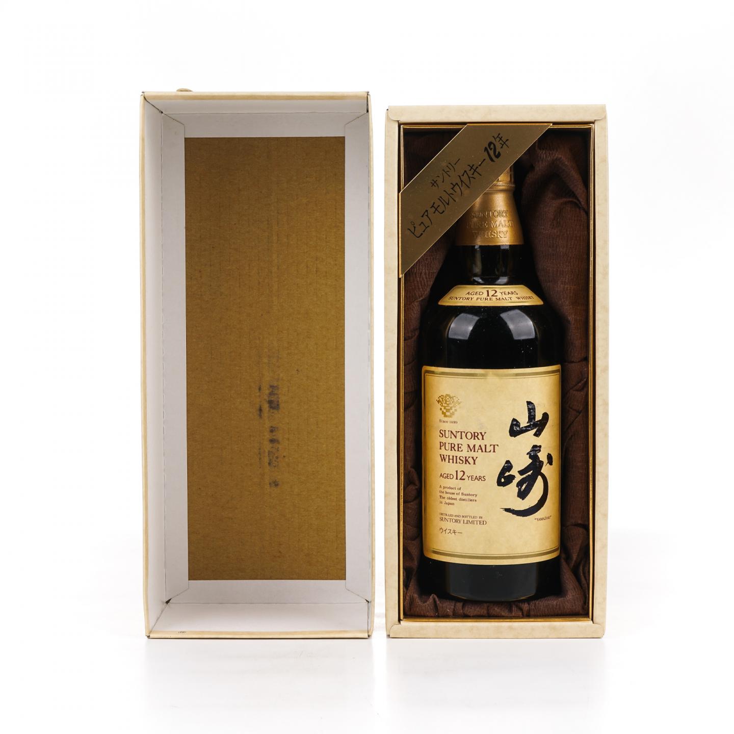 山崎 12年 金花标 Pure Malt 750ML