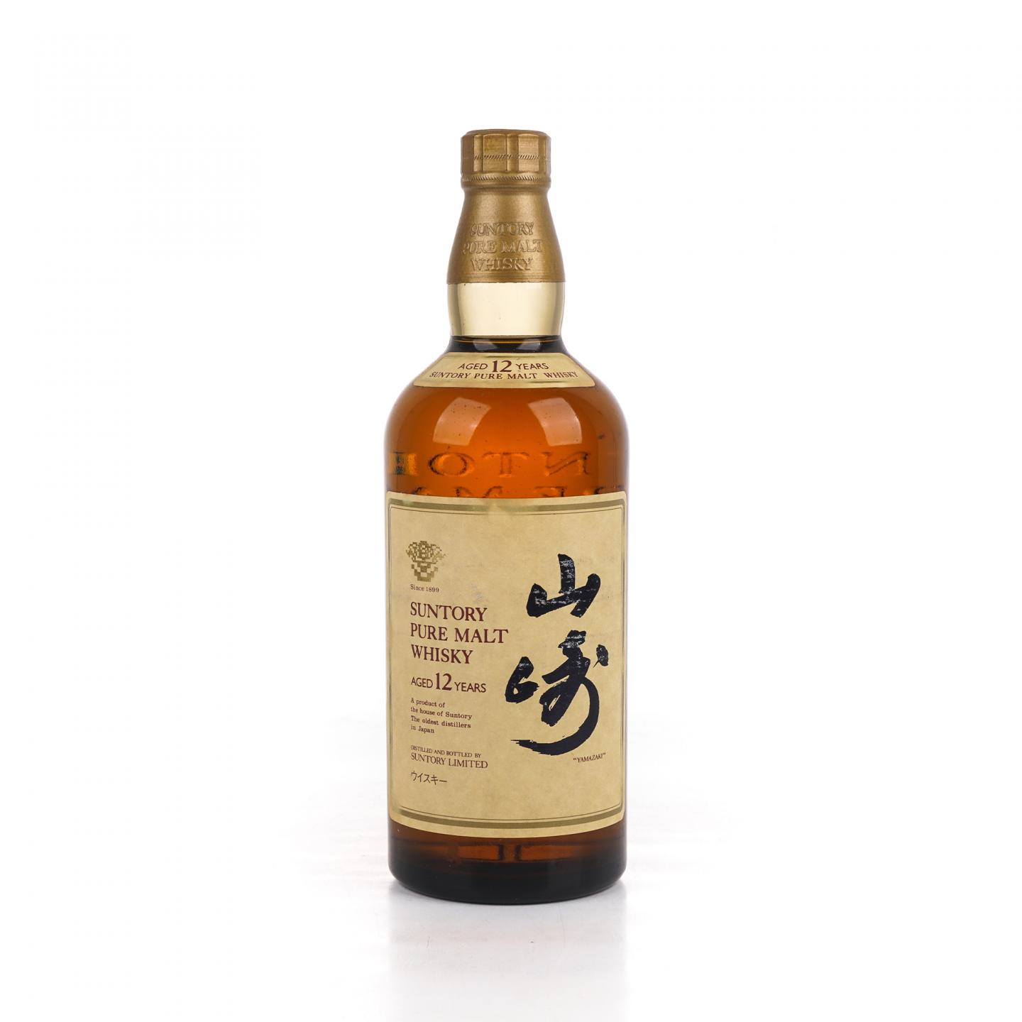 山崎 12年 金花标 Pure Malt 750ML
