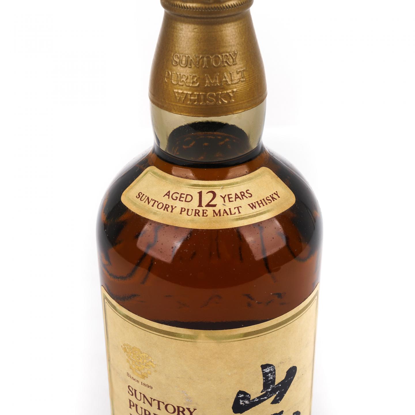 山崎 12年 金花标 Pure Malt 750ML