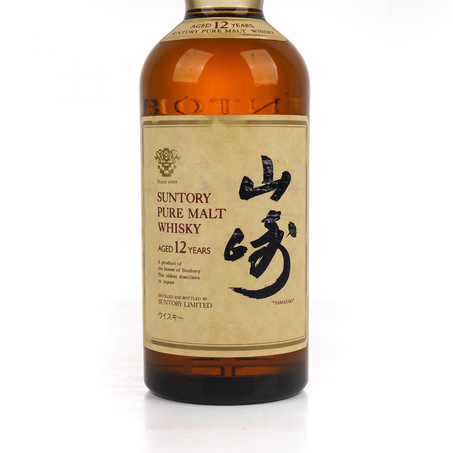 山崎 12年 金花标 Pure Malt 750ML