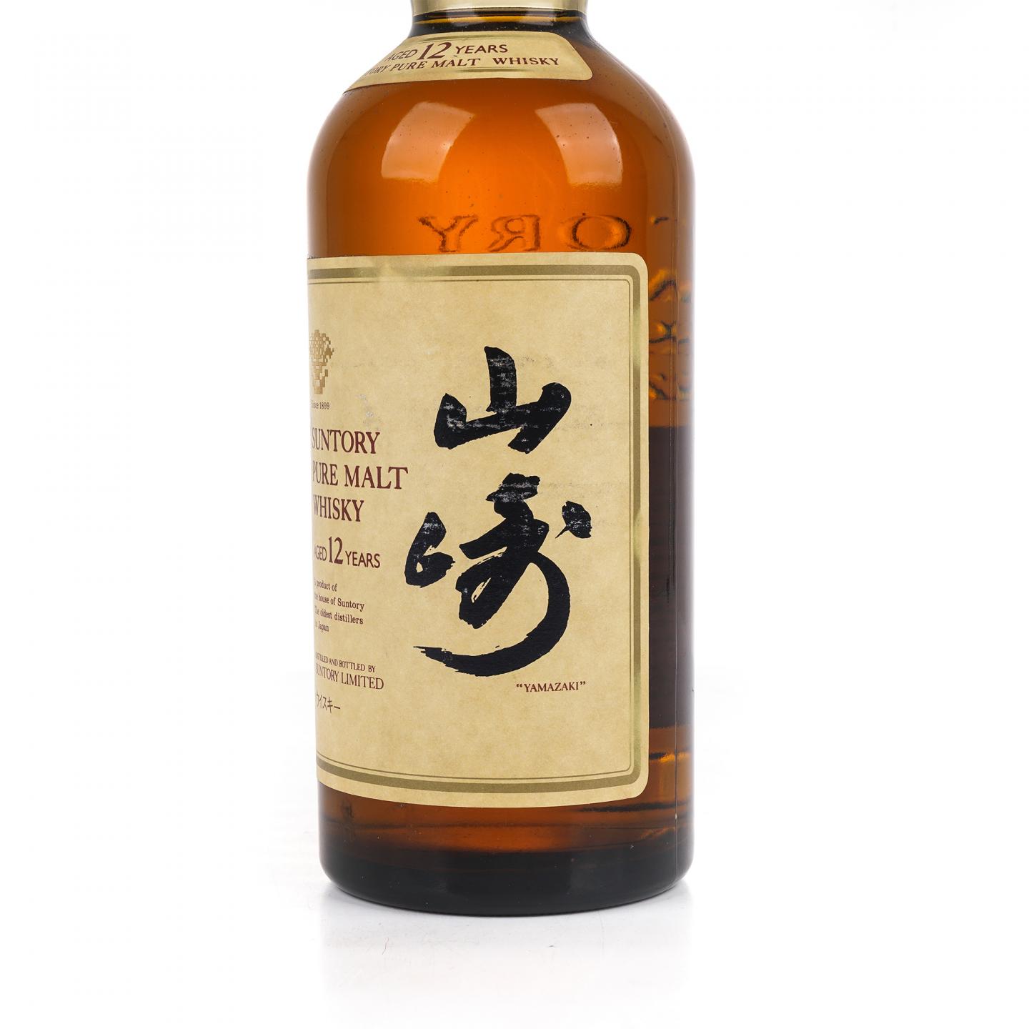 山崎 12年 金花标 Pure Malt 750ML