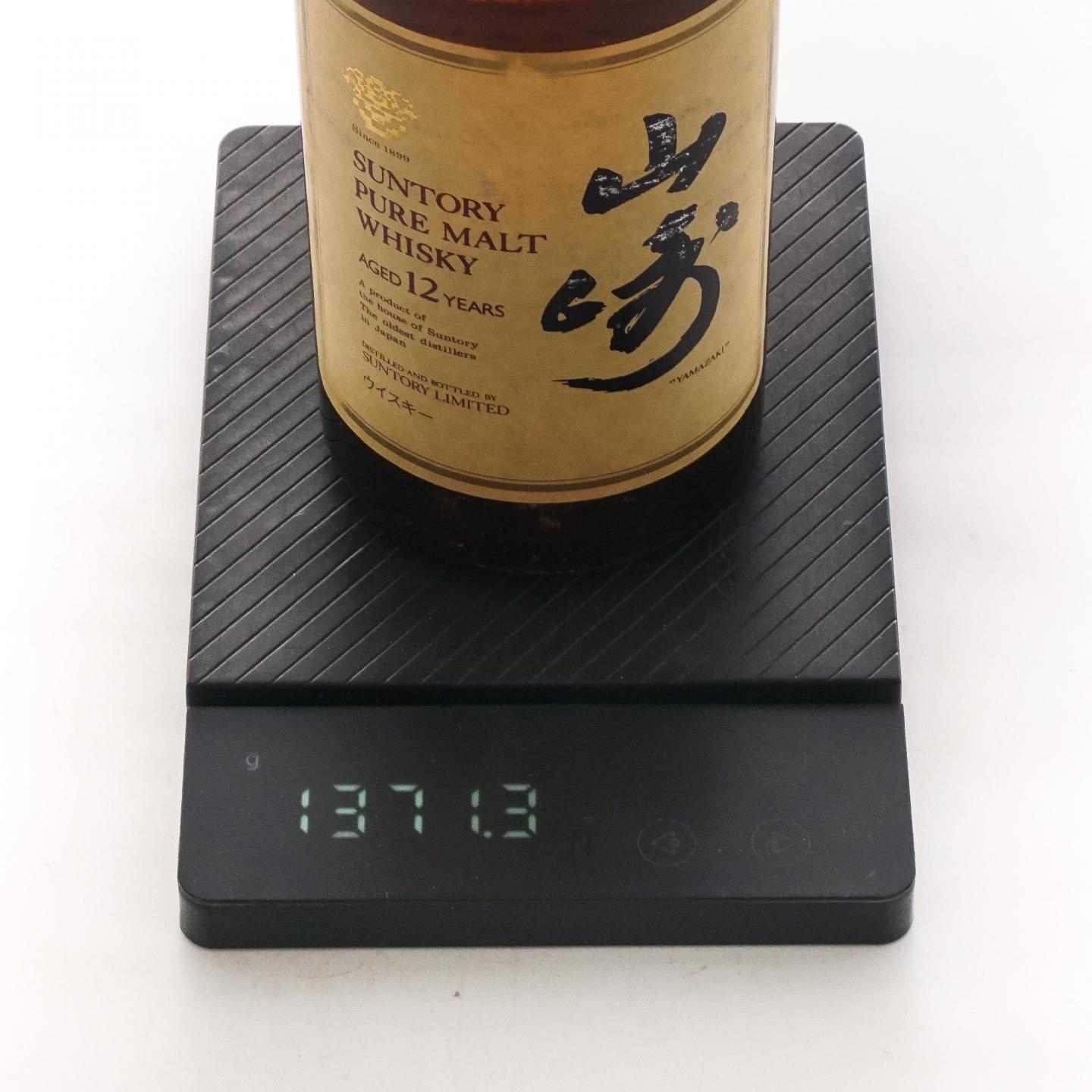 山崎 12年 金花标 Pure Malt 750ML