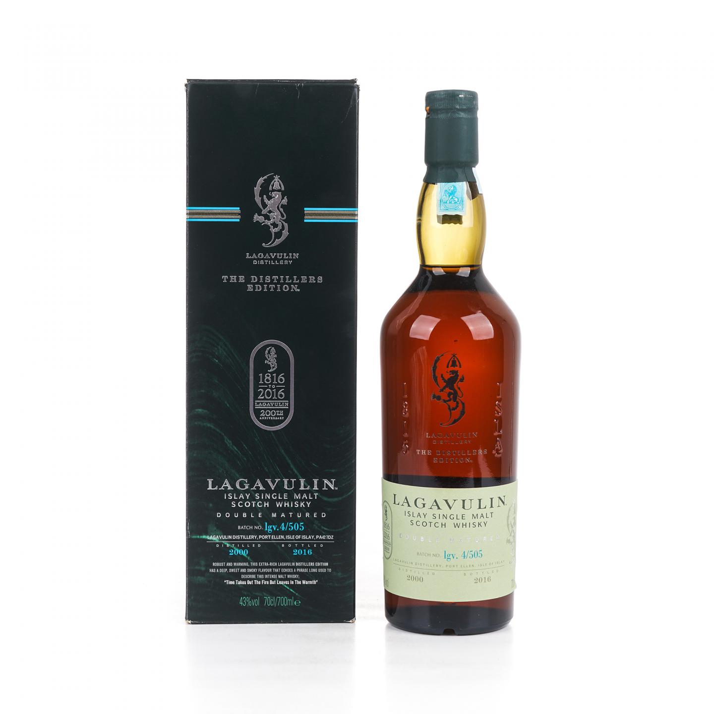 Lagavulin 乐加维林 2000-2016 200周年纪念