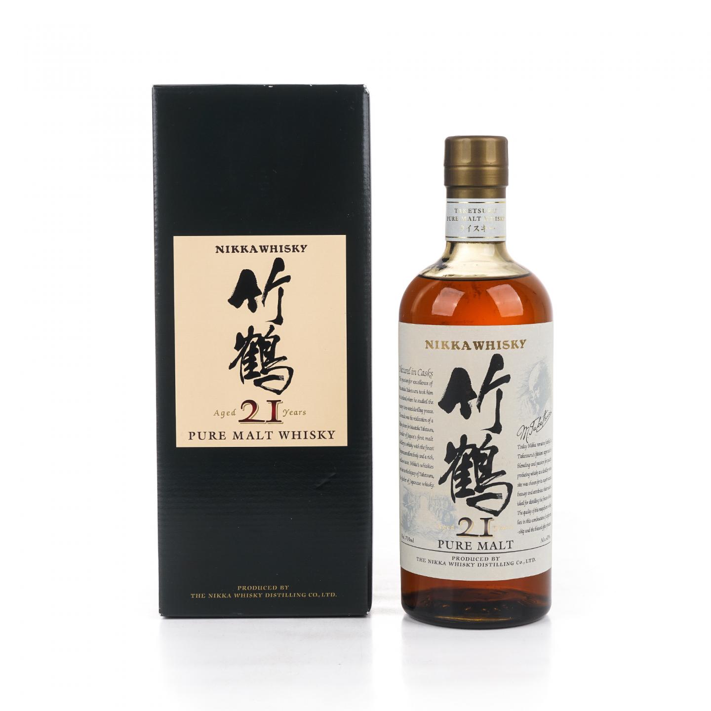 竹鹤 21年 Pure Malt 黑盒
