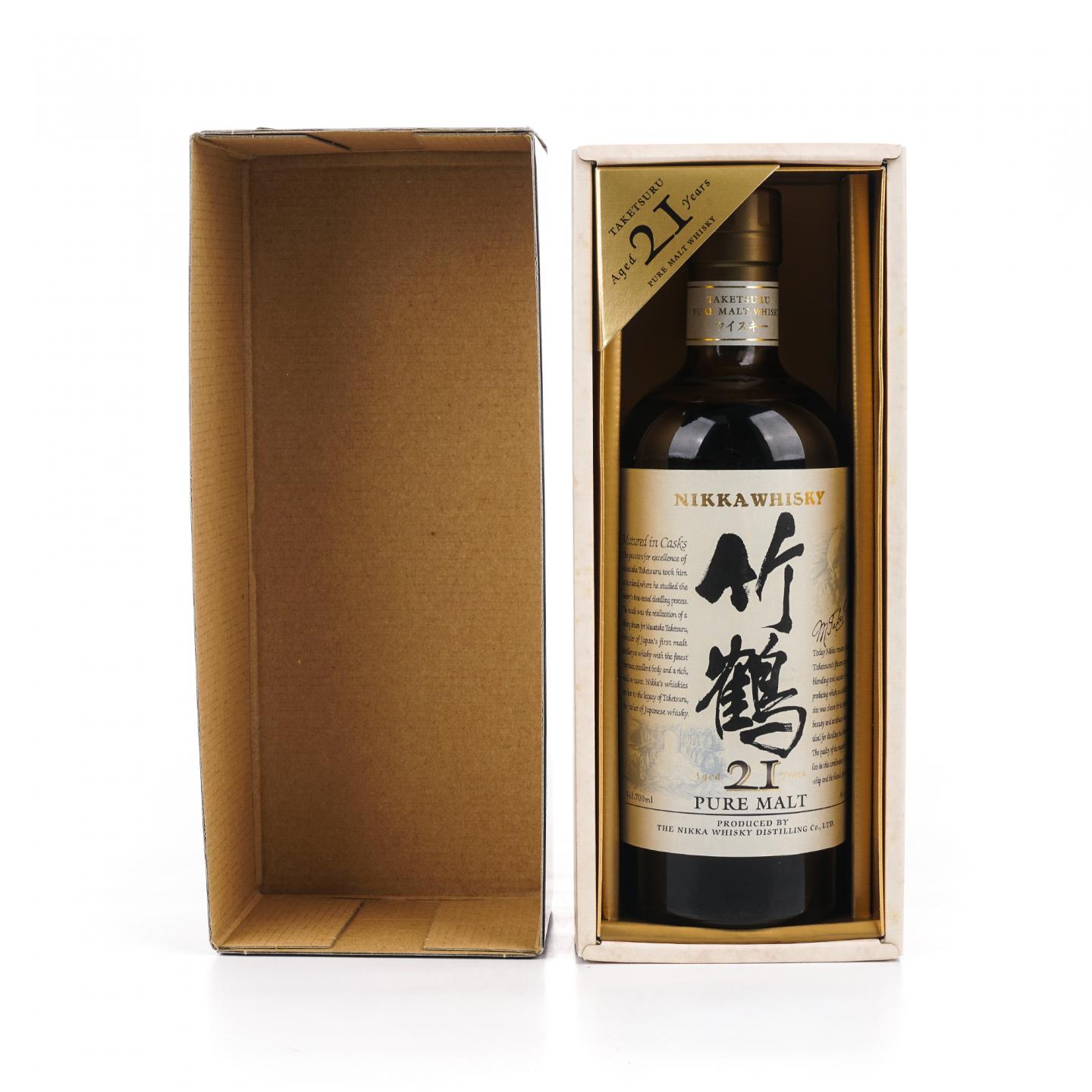 竹鹤 21年 Pure Malt 黑盒