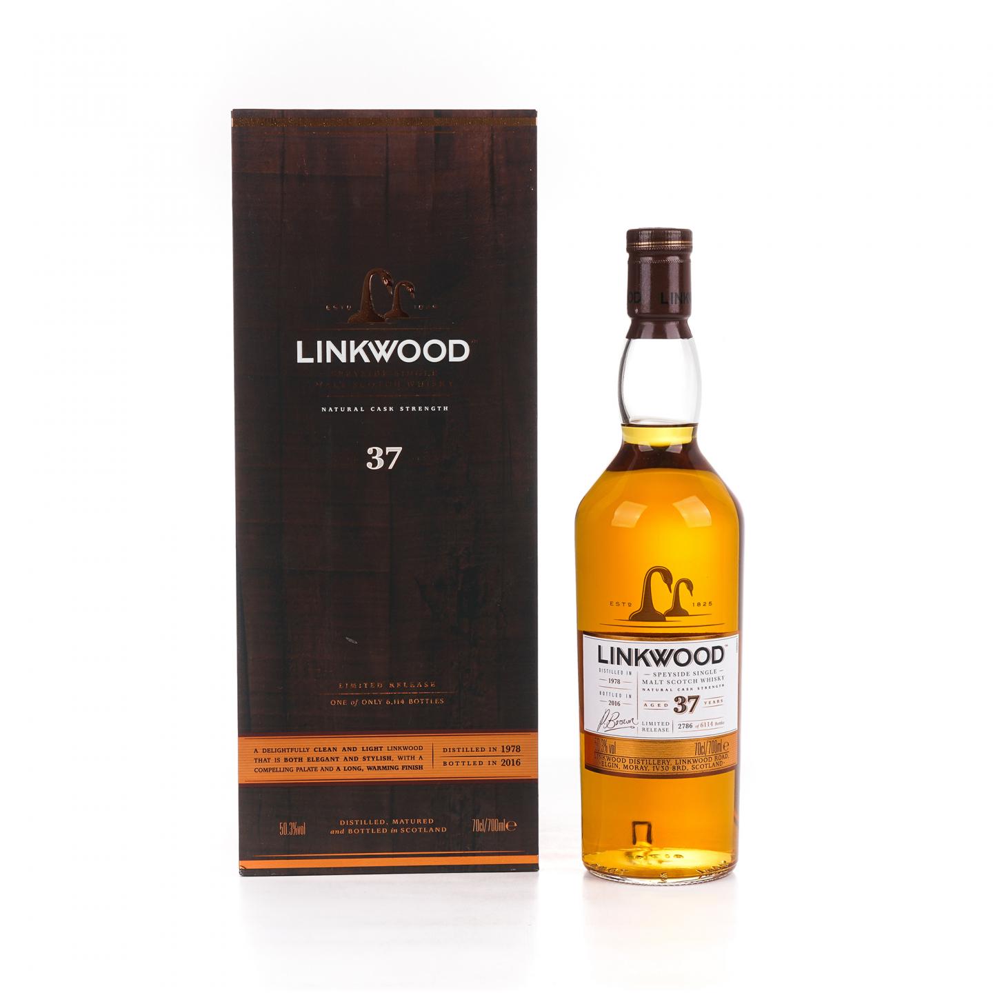 Linkwood 林可伍德 37年 1978-2016 桶强