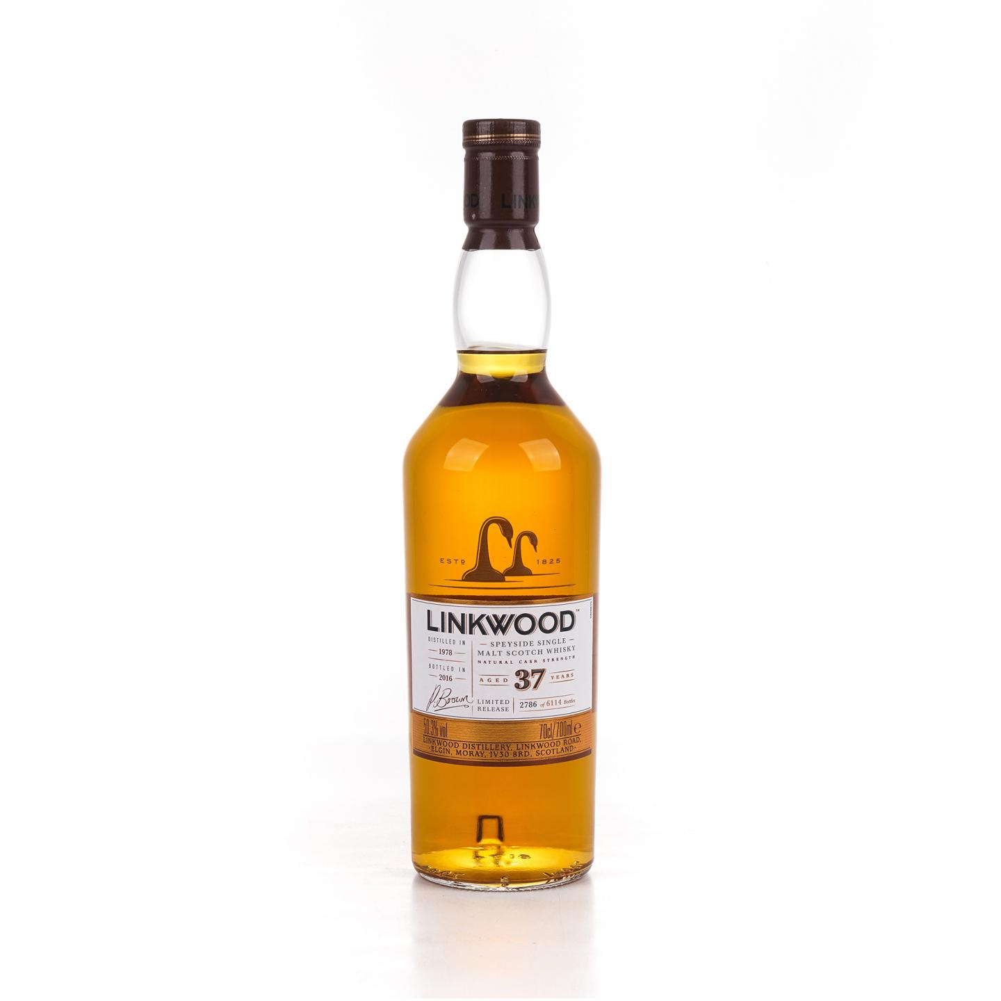 Linkwood 林可伍德 37年 1978-2016 桶强