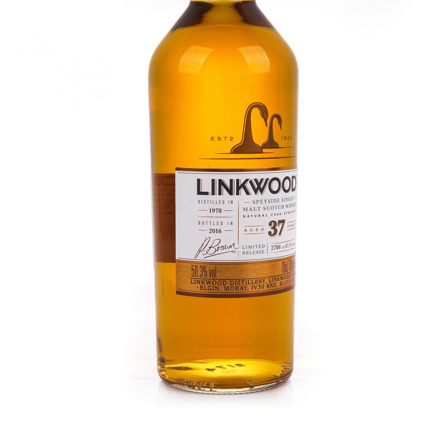 Linkwood 林可伍德 37年 1978-2016 桶强