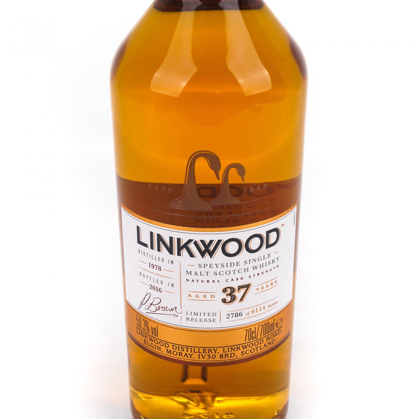 Linkwood 林可伍德 37年 1978-2016 桶强