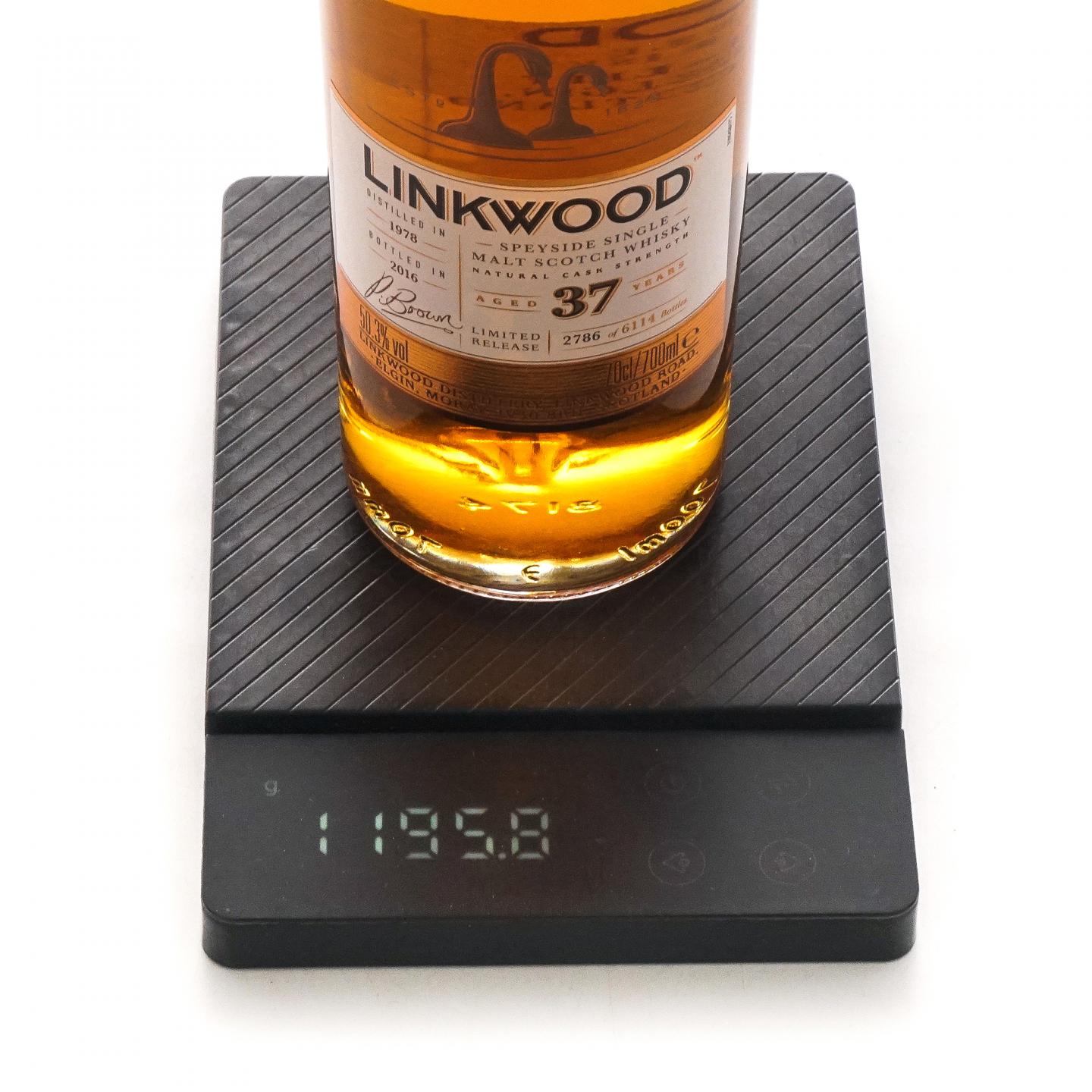 Linkwood 林可伍德 37年 1978-2016 桶强