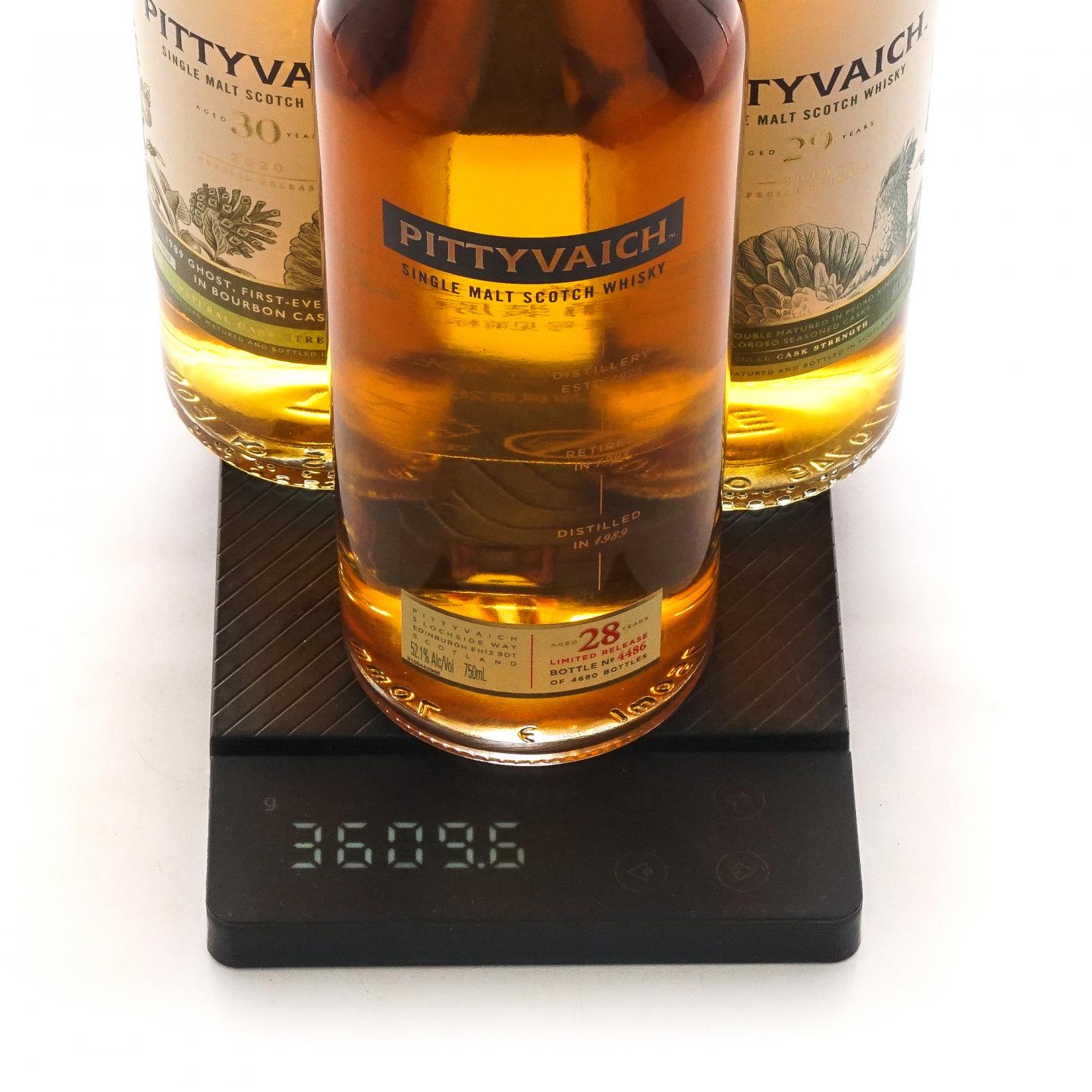 Pittyvaich 皮蒂维克 28/29/30年 帝亚吉欧SR系列 3瓶组