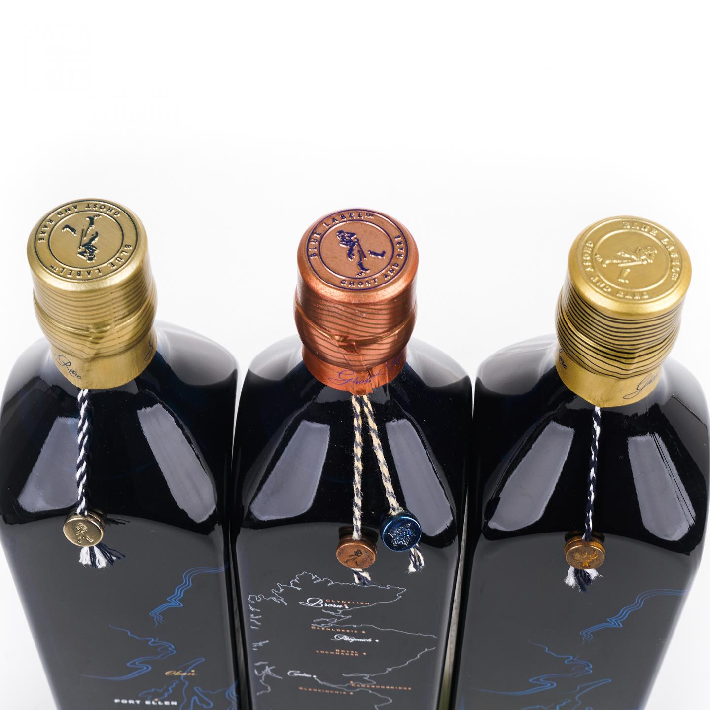 尊尼获加 蓝牌 消逝的酒厂系列 1-3版 750ml