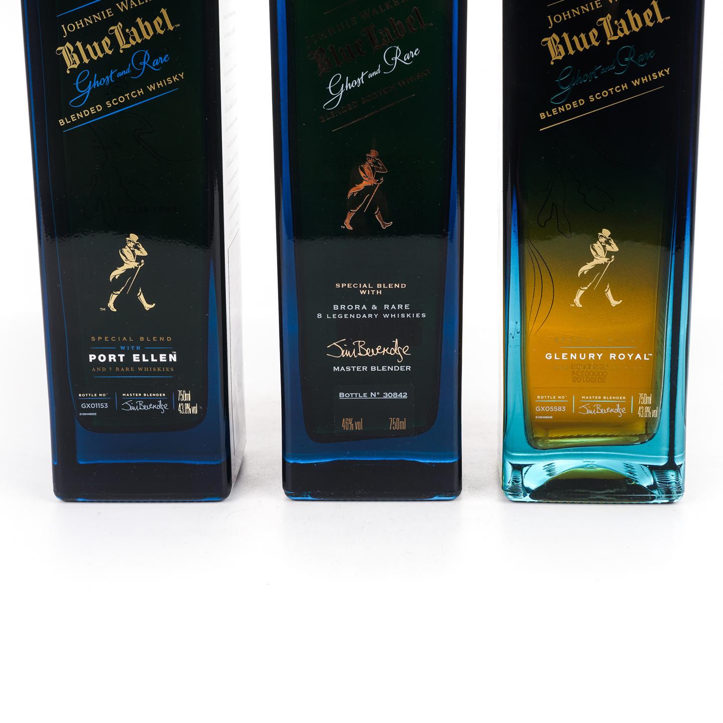 尊尼获加 蓝牌 消逝的酒厂系列 1-3版 750ml