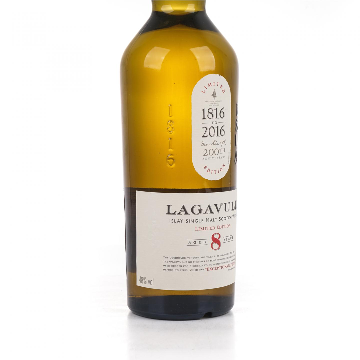 Lagavulin 乐加维林 8年 200周年酒厂纪念
