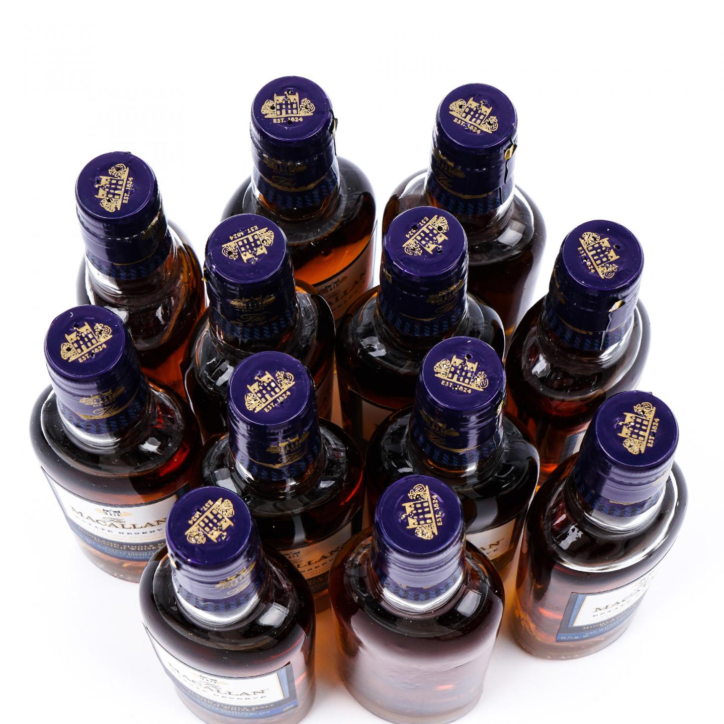 【酒版】Macallan 麦卡伦 1824 Estate Reserve 蓝标酒庄珍藏 12瓶组