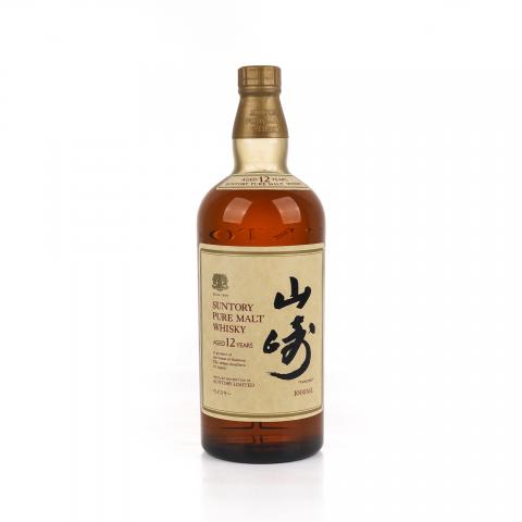 山崎 12年 金狮标 Pure Malt 1000ml