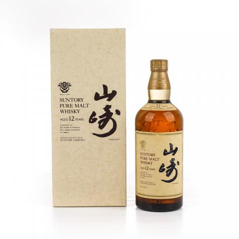 山崎 12年 金花标 Pure Malt 750ML