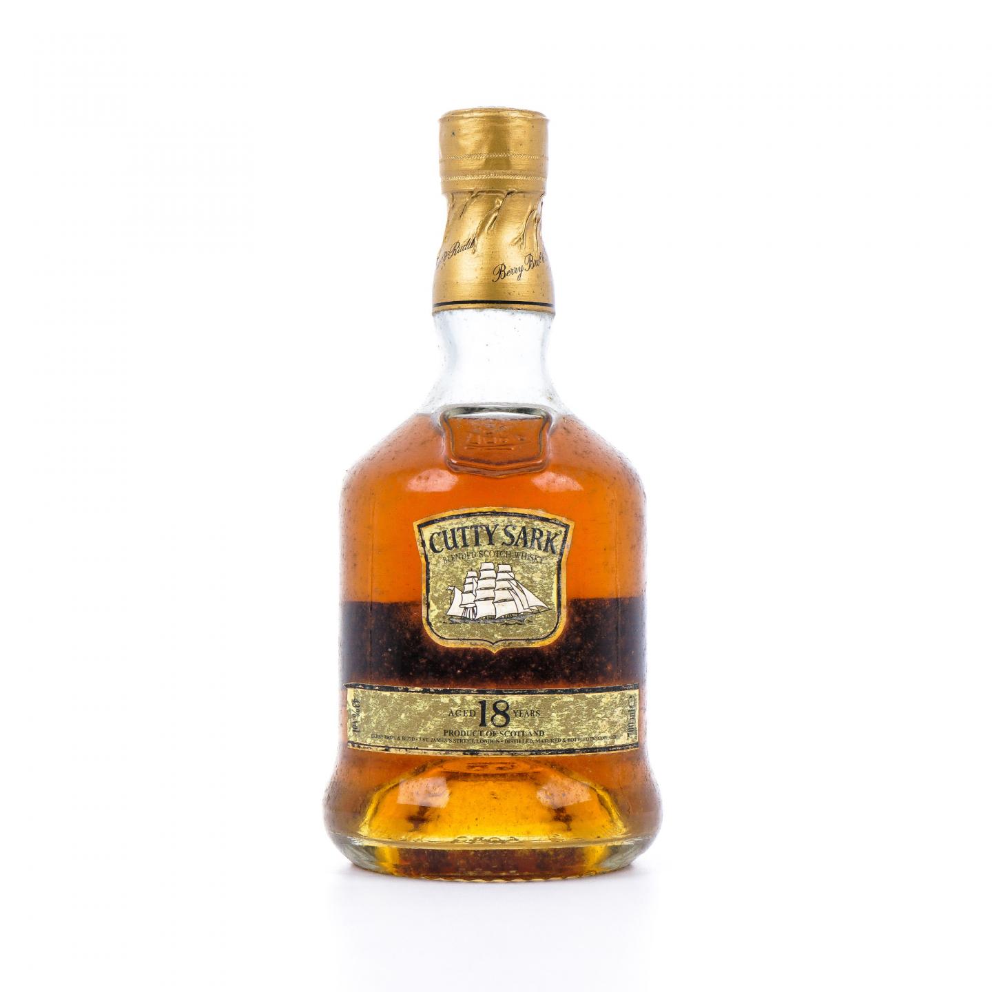 Cutty Sark 顺风 18年 调和 BBR