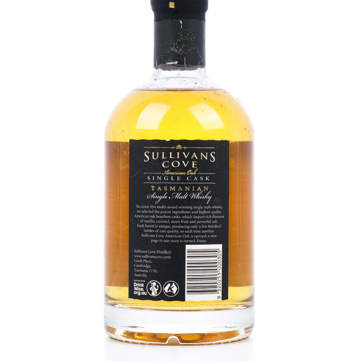 Sullivans Cove 2008-2021 单桶#TD0261