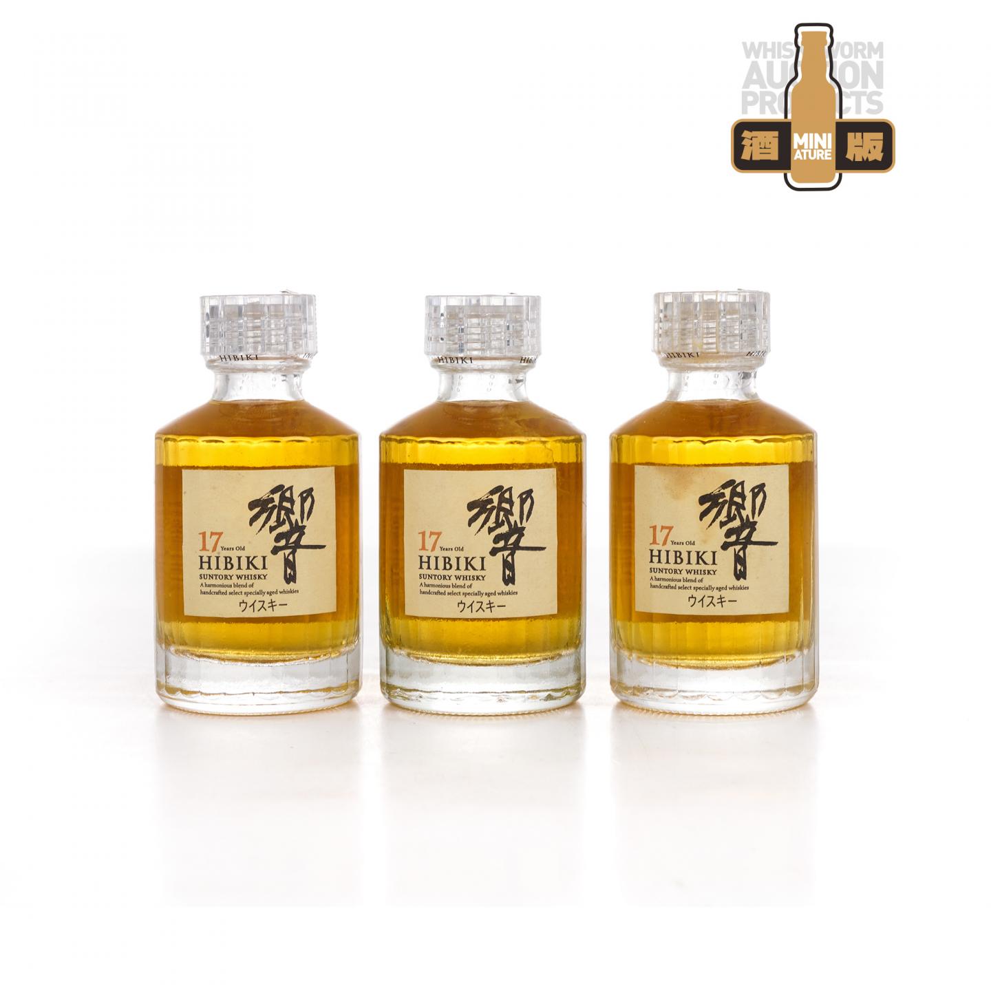 【酒版】响 17年 3支组*50ml