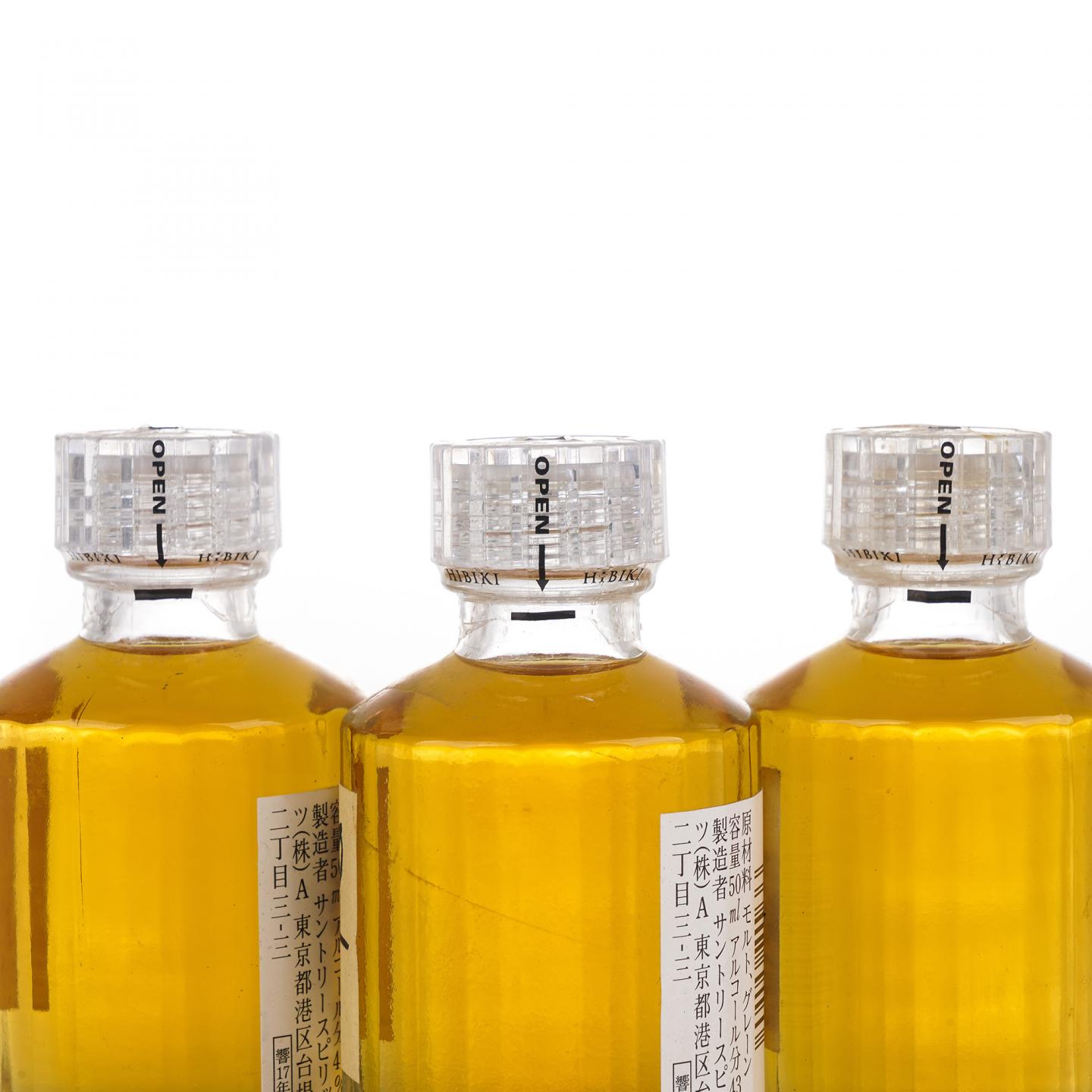 【酒版】响 17年 3支组*50ml