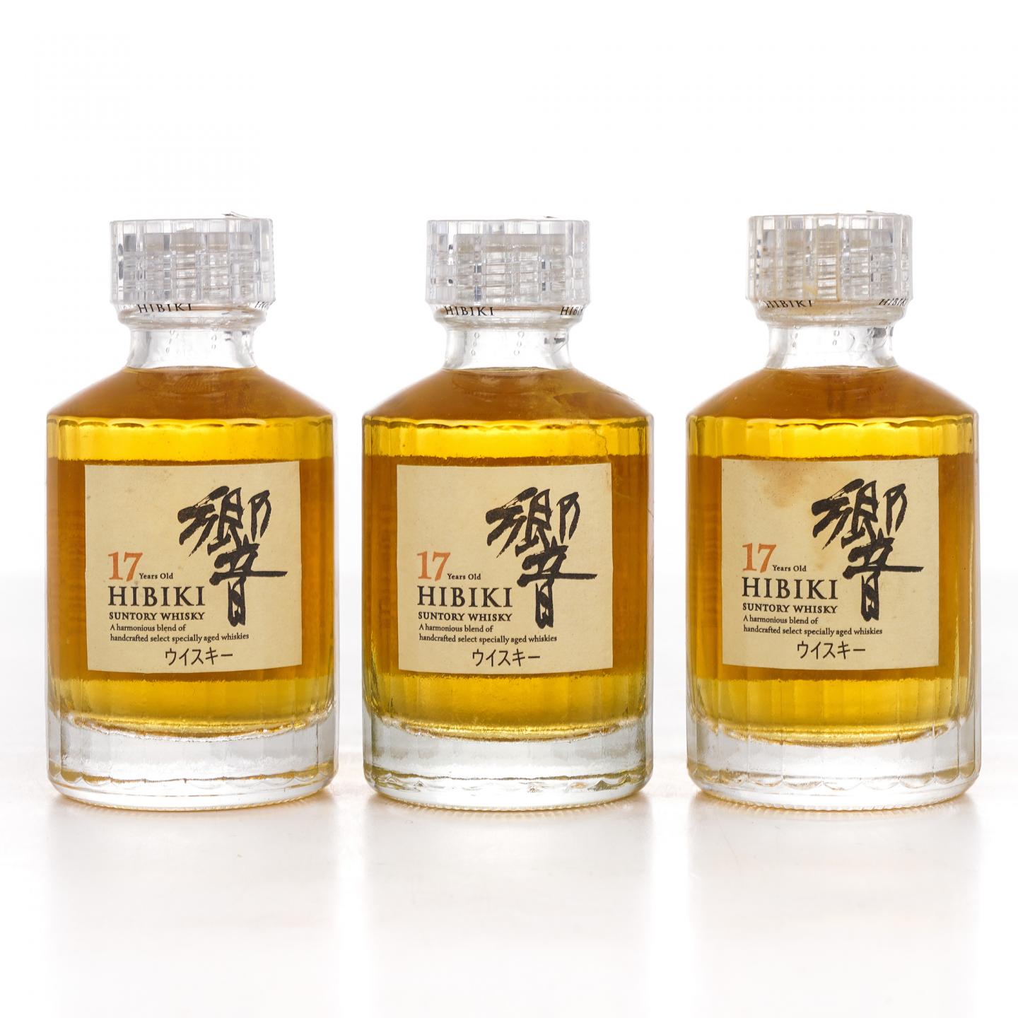 【酒版】响 17年 3支组*50ml