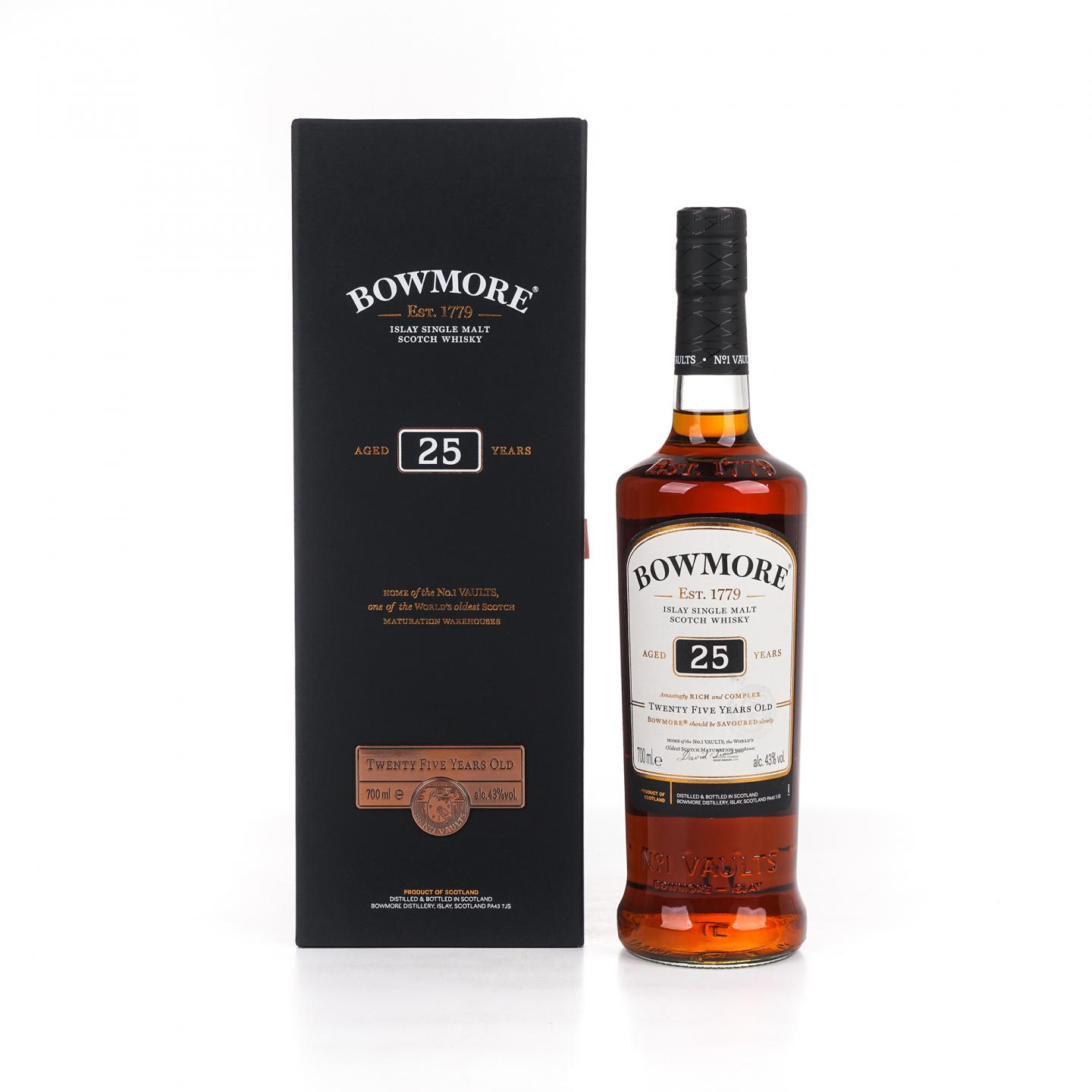 Bowmore 波摩 25年 2021 礼盒