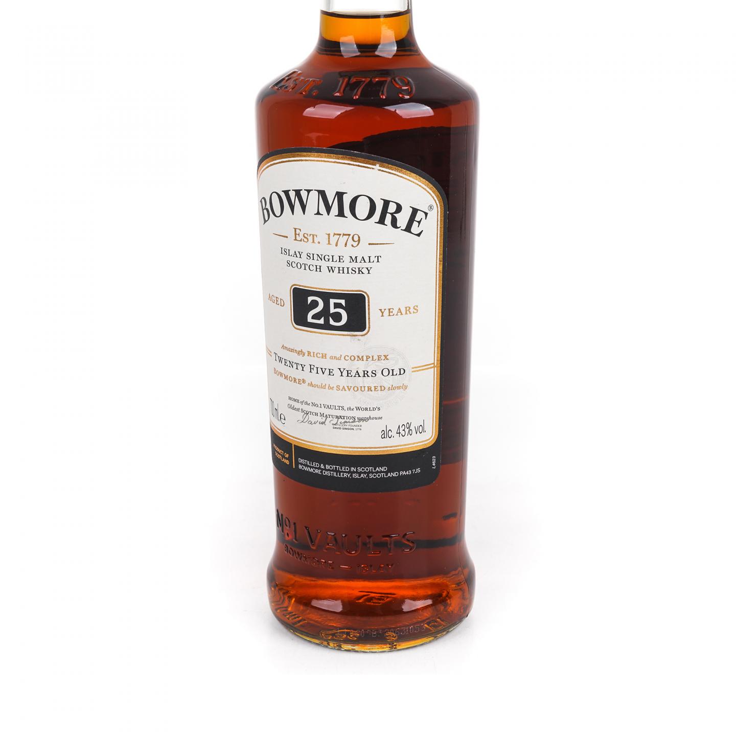 Bowmore 波摩 25年 2021 礼盒